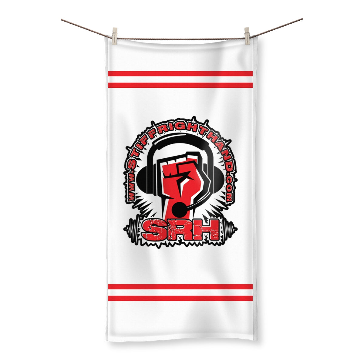 Stiff Right Hand Logo Towel