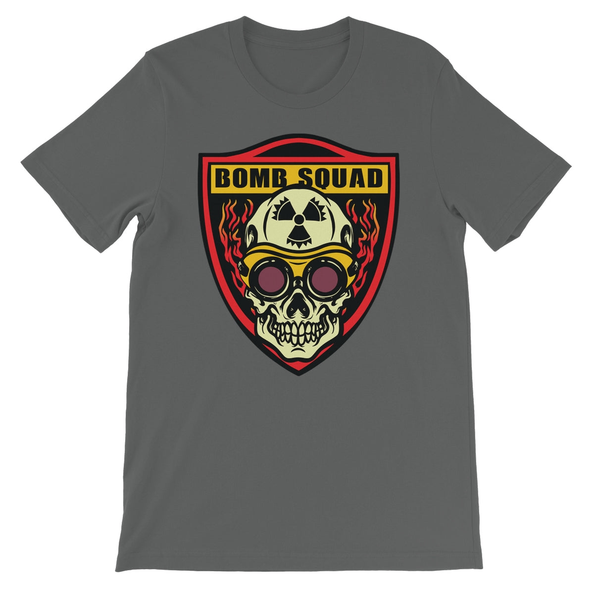 Adam Bomb BOMB SQUAD EMBLEM Unisex Short Sleeve T-Shirt