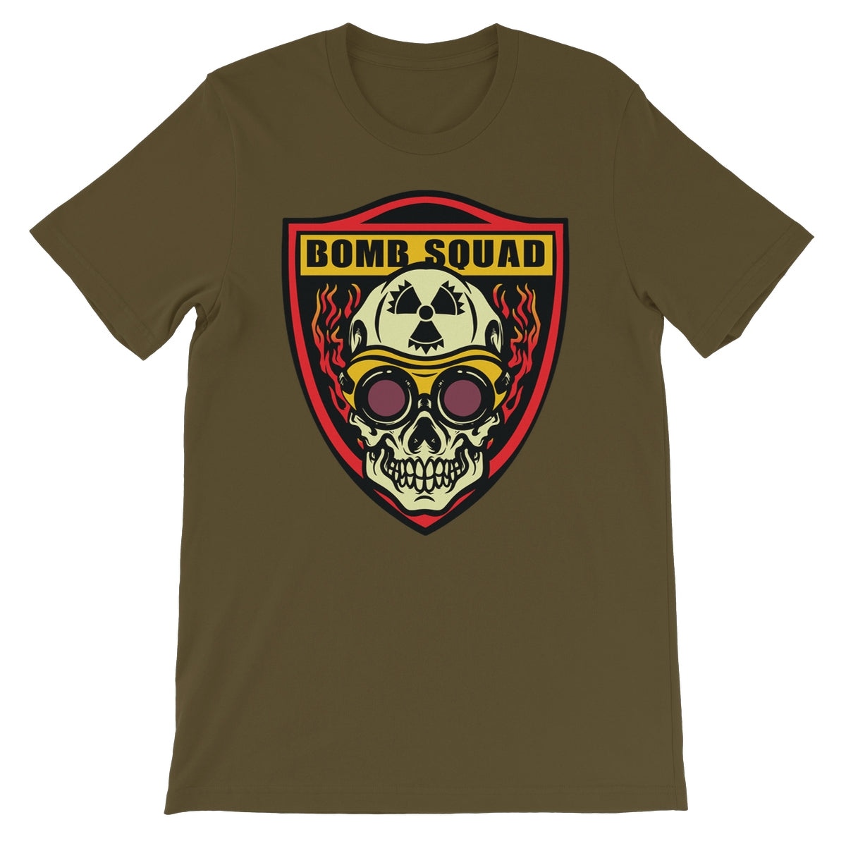 Adam Bomb BOMB SQUAD EMBLEM Unisex Short Sleeve T-Shirt