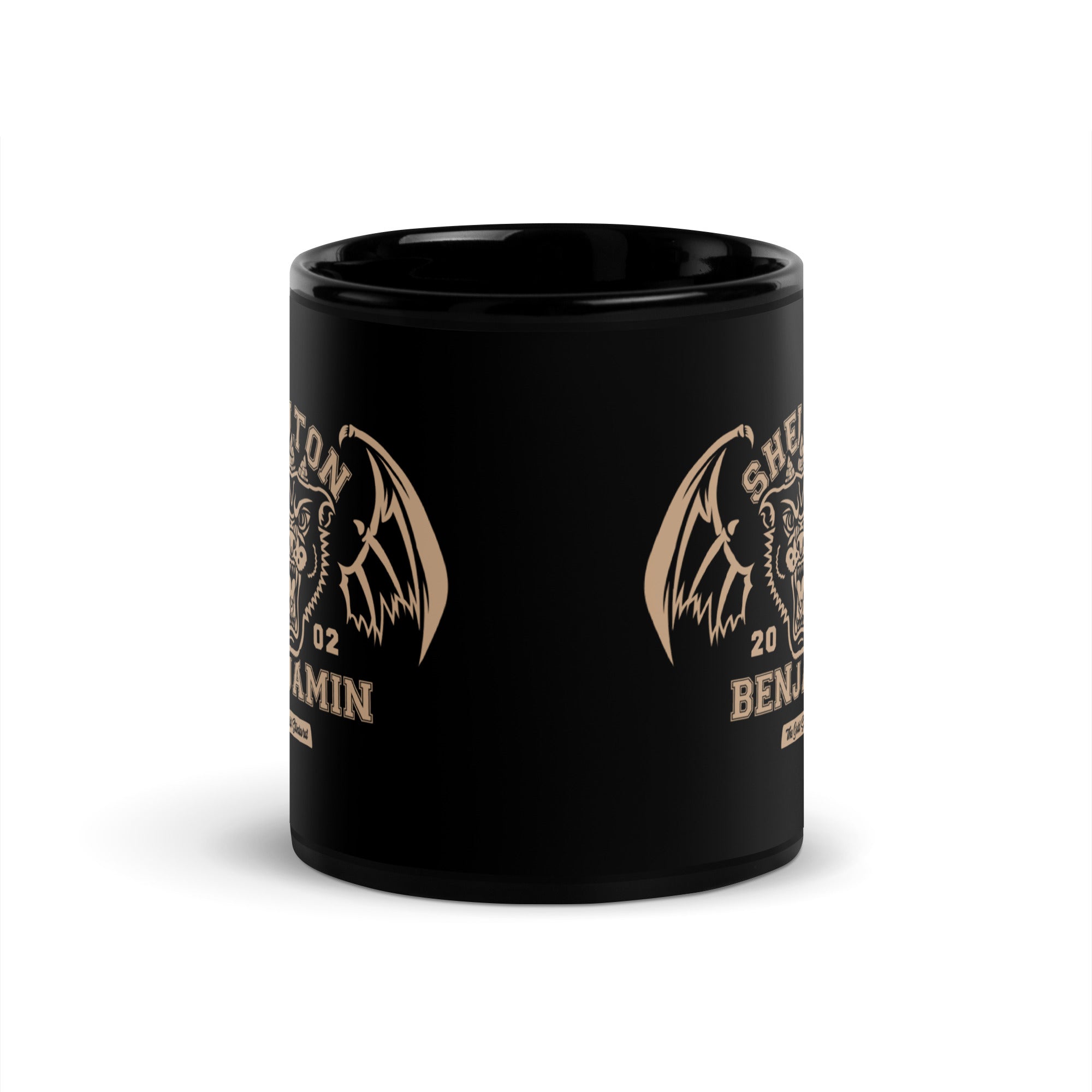 Shelton Benjamin "Gold Standard Est 2002" Black Glossy Mug