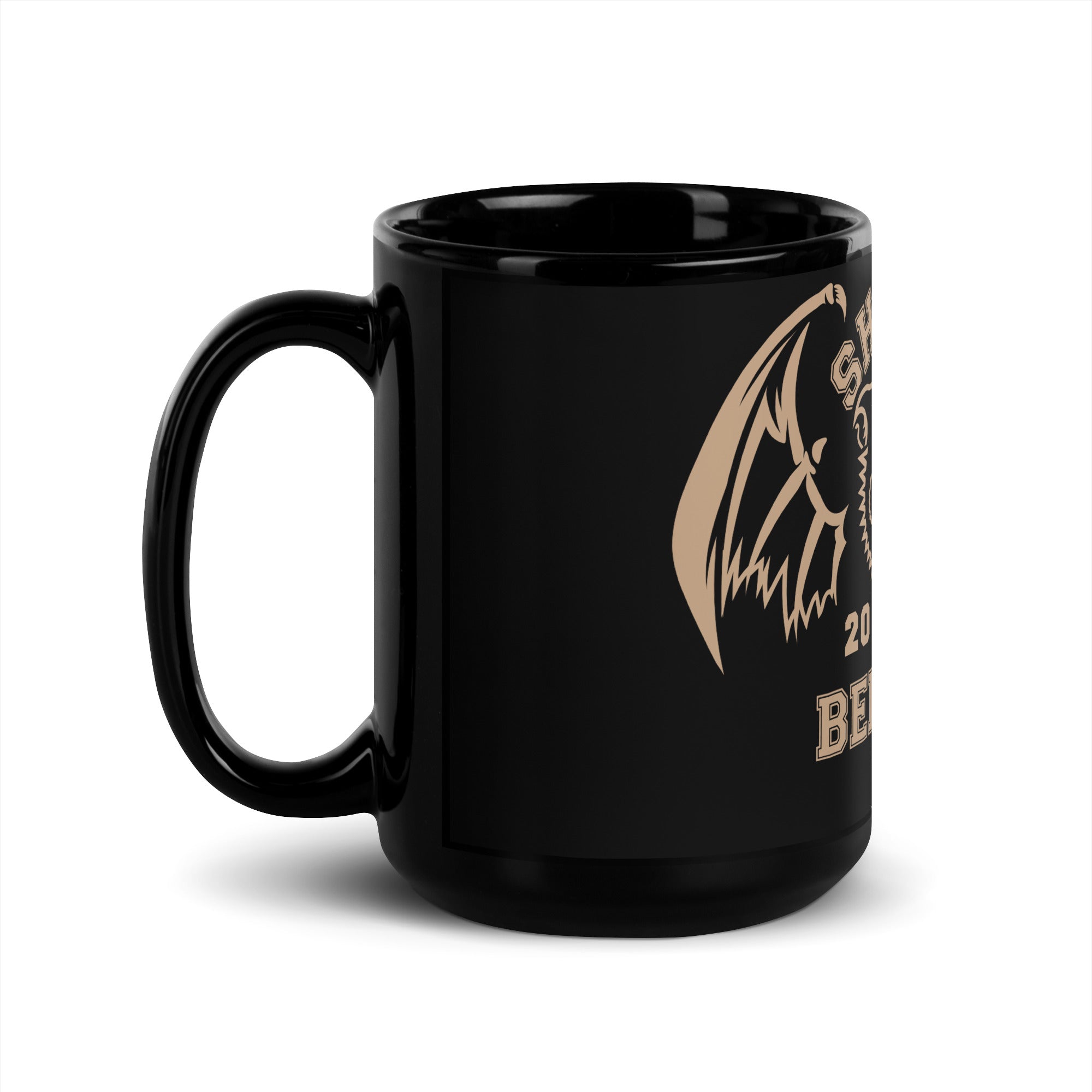 Shelton Benjamin "Gold Standard Est 2002" Black Glossy Mug