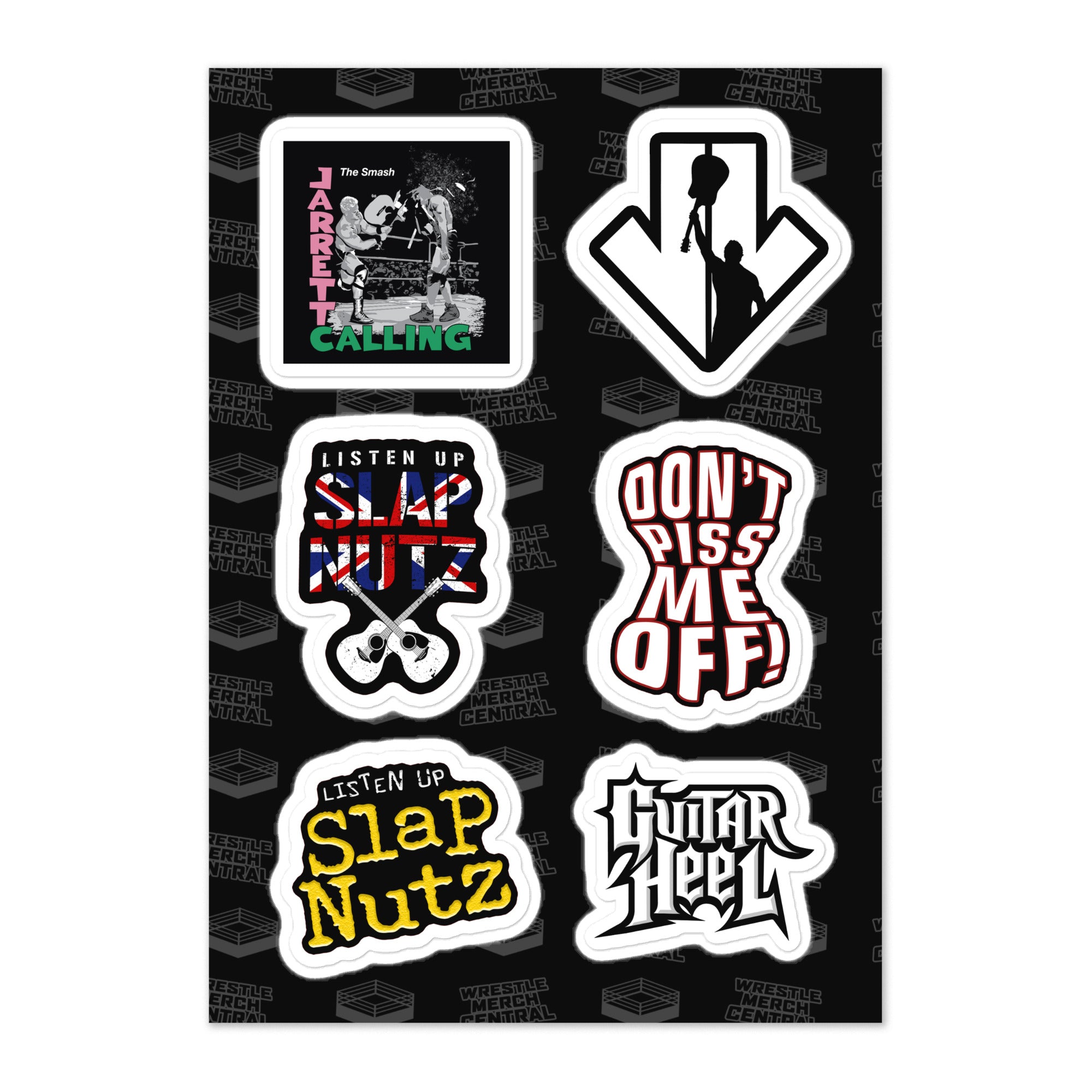 Jeff Jarrett Sticker Sheet