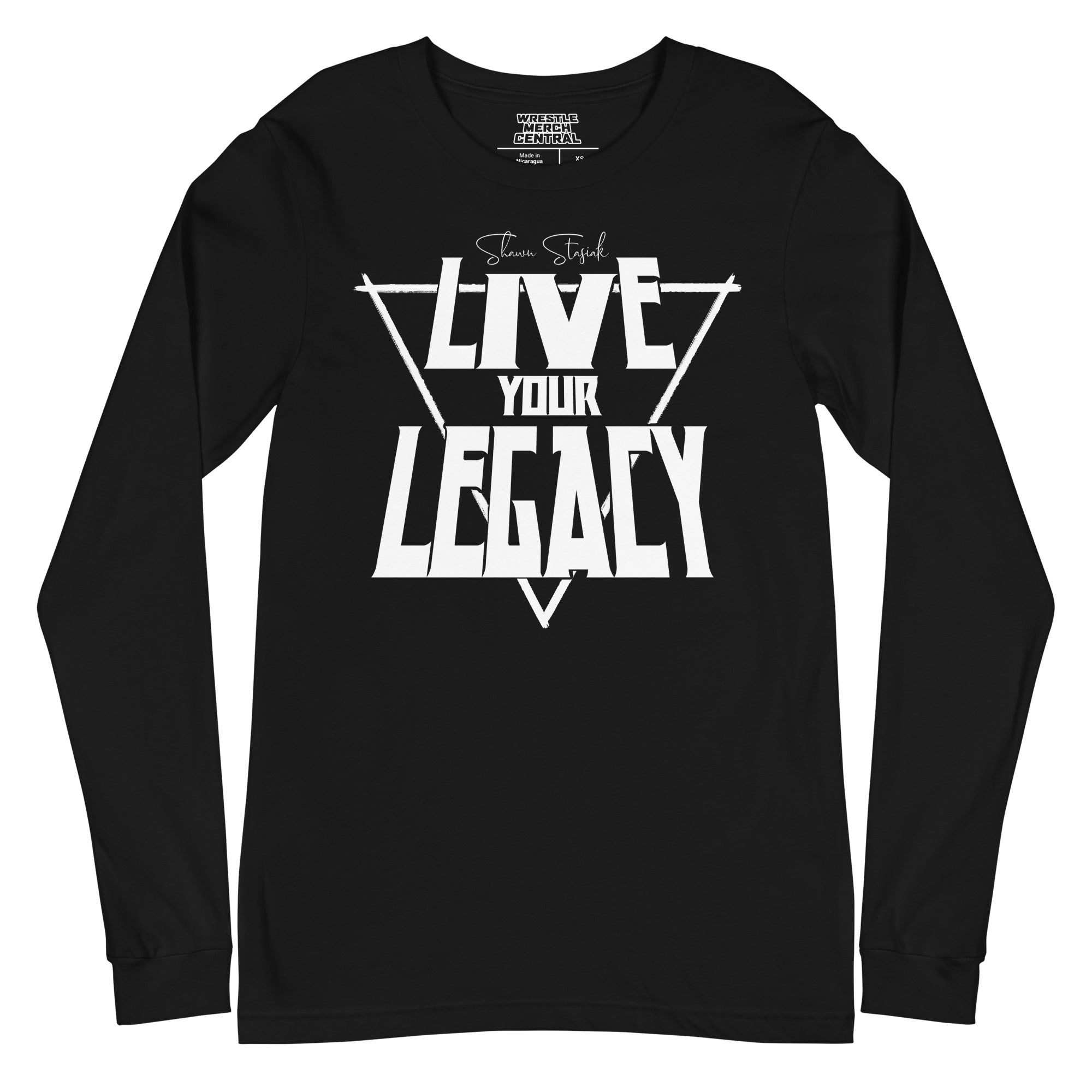 Shawn Stasiak "Live Your Legacy" Unisex Long Sleeve T-Shirt