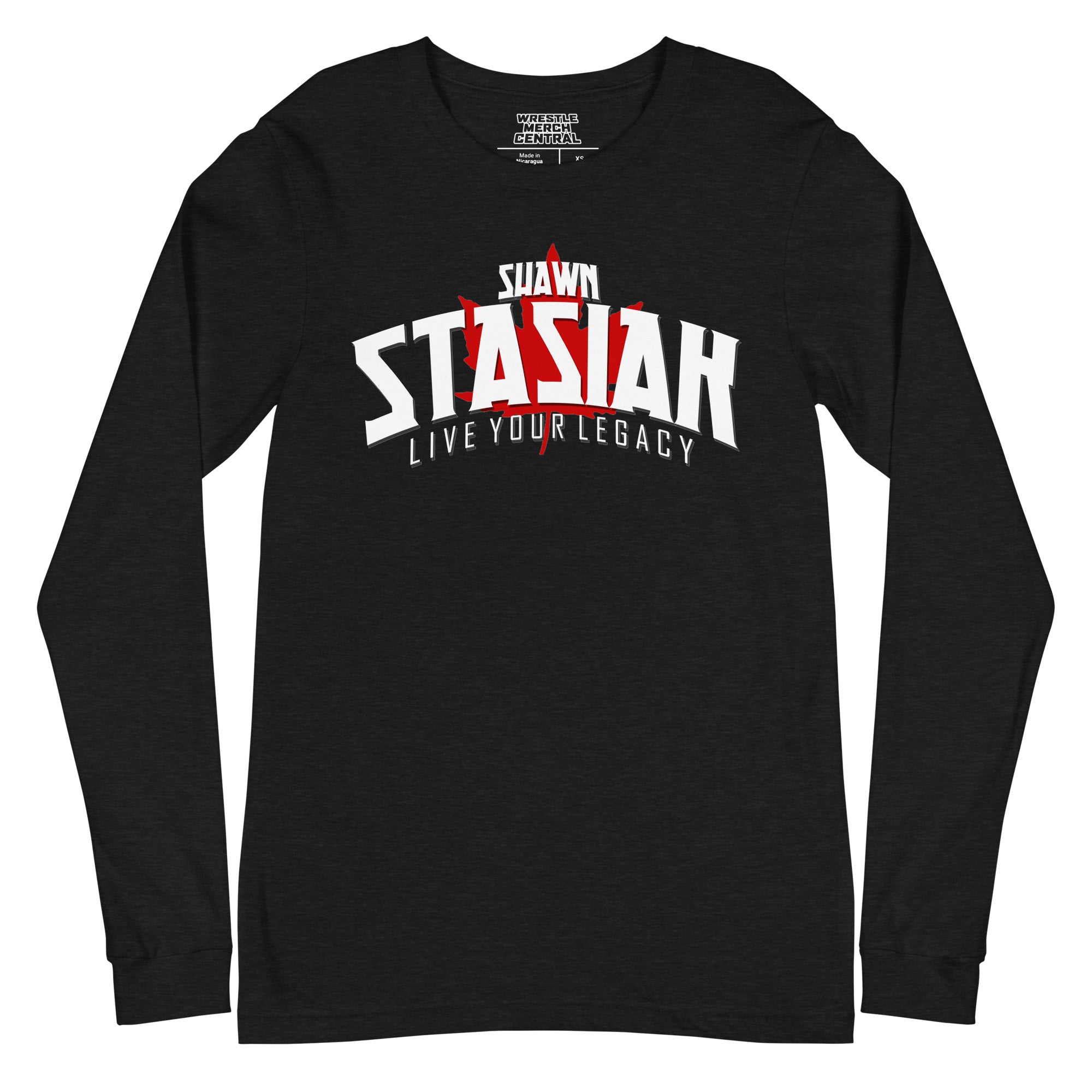 Shawn Stasiak "Live Your Legacy" Canadian Unisex Long Sleeve T-Shirt