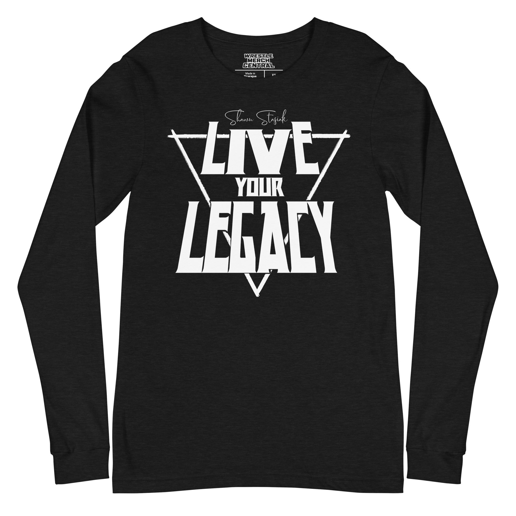 Shawn Stasiak "Live Your Legacy" Unisex Long Sleeve T-Shirt