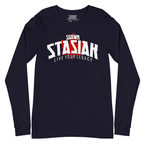 Shawn Stasiak "Live Your Legacy" Canadian Unisex Long Sleeve T-Shirt