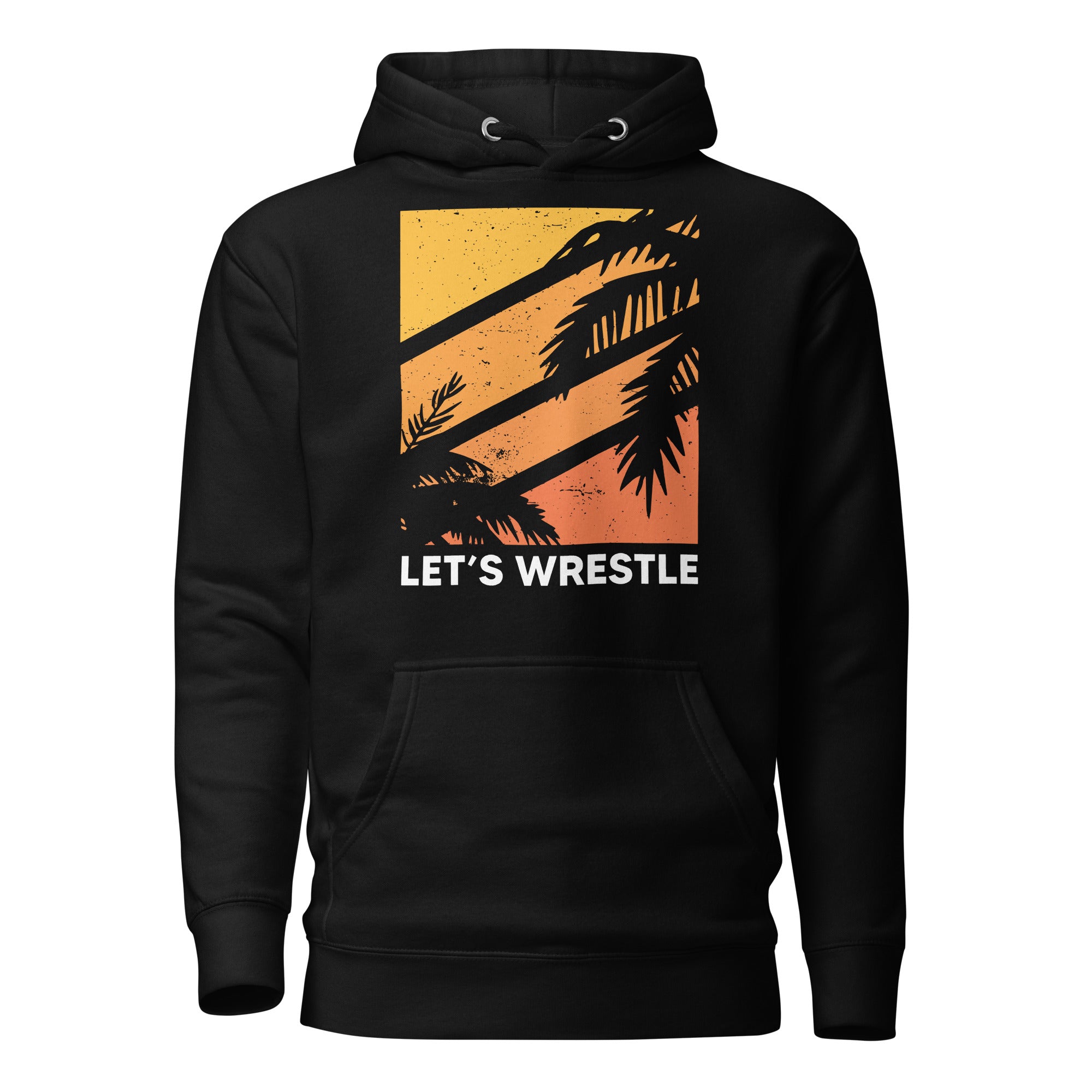 Let's wrestle Rainforest Unisex Hoodie