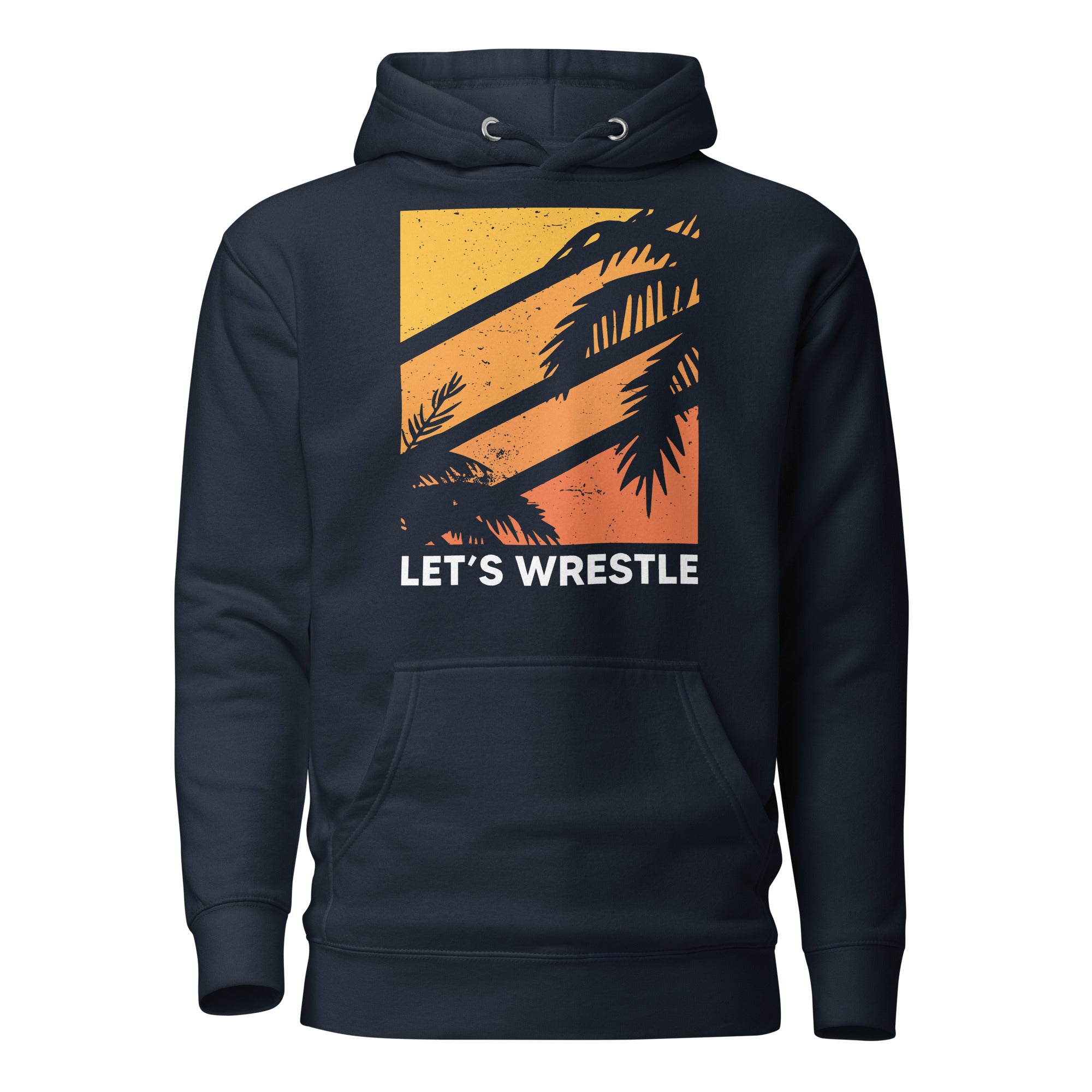 Let's wrestle Rainforest Unisex Hoodie