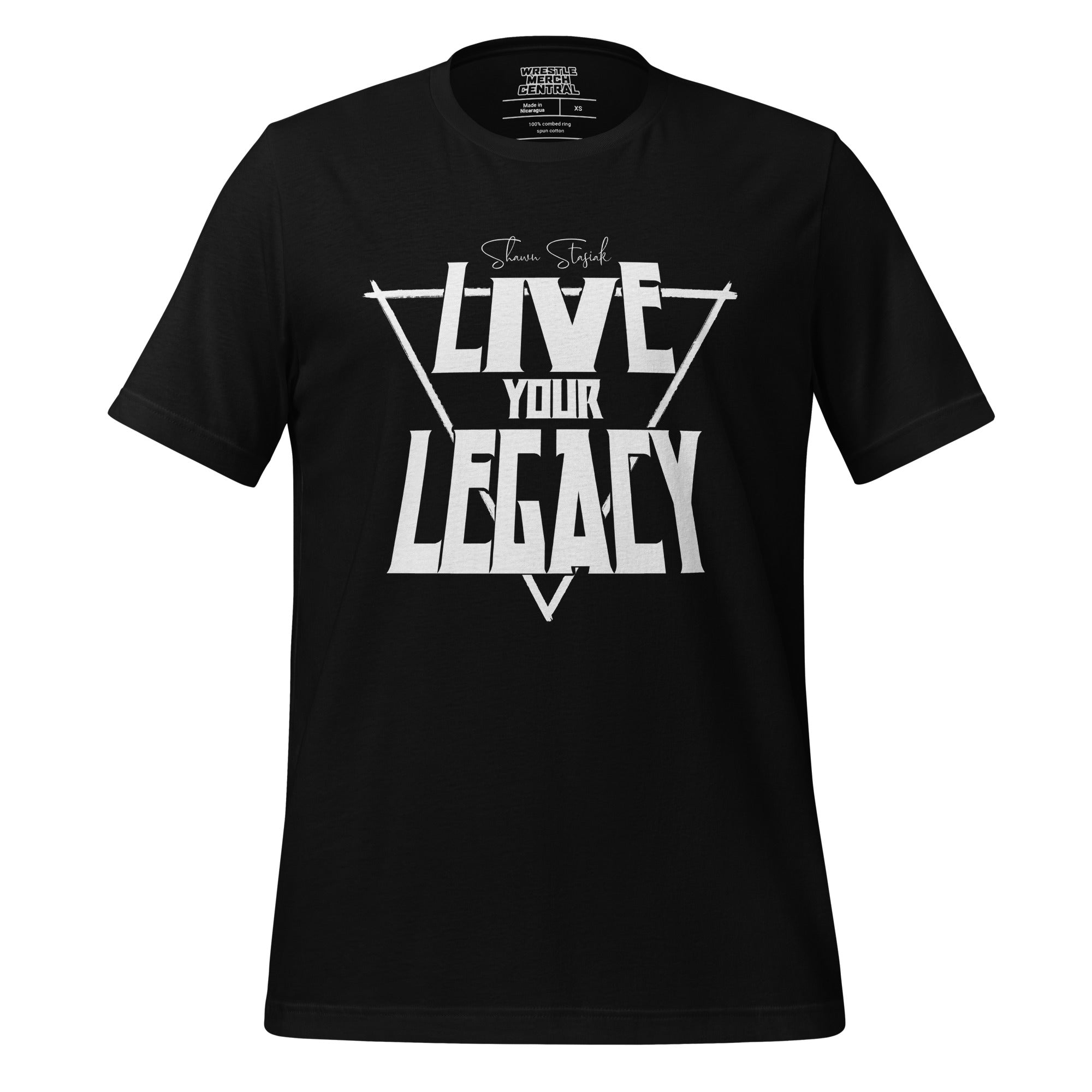 Shawn Stasiak "Live Your Leagcy" Unisex T-Shirt