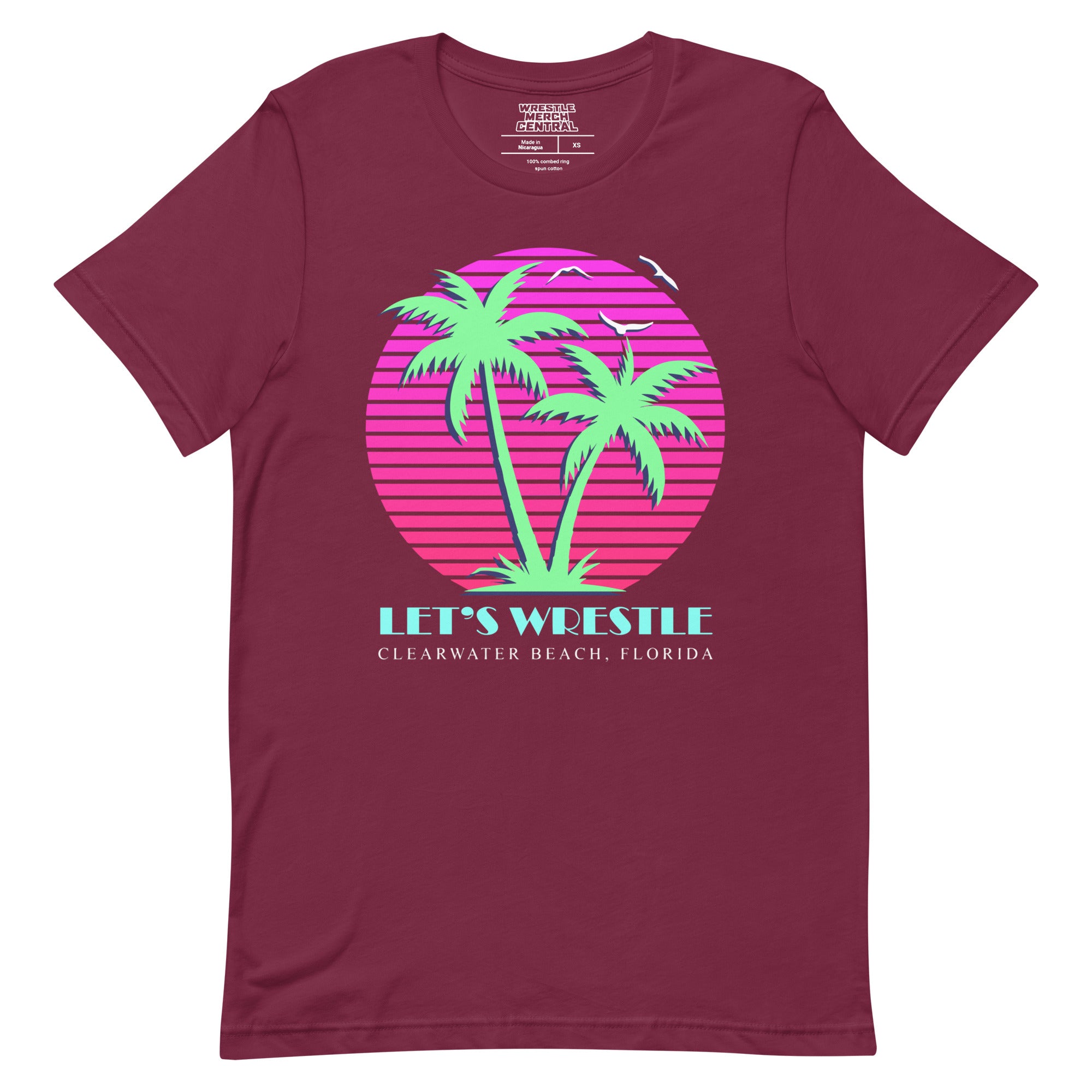 Let's Wrestle Clearwater Beach Unisex T-Shirt