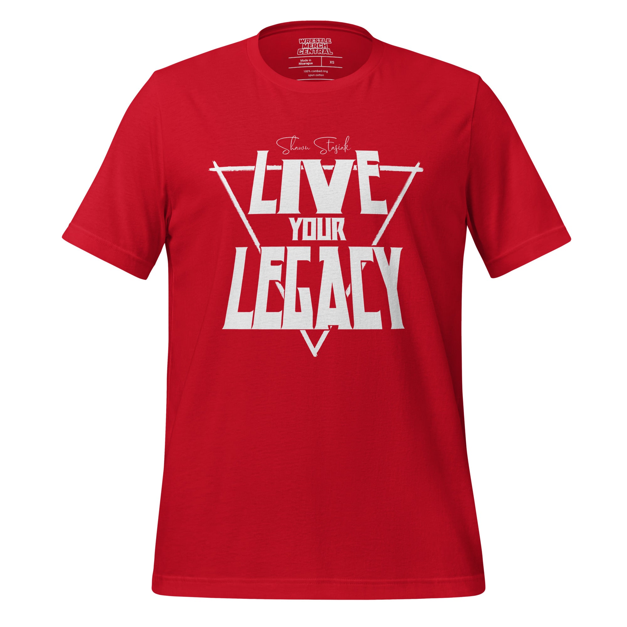 Shawn Stasiak "Live Your Leagcy" Unisex T-Shirt