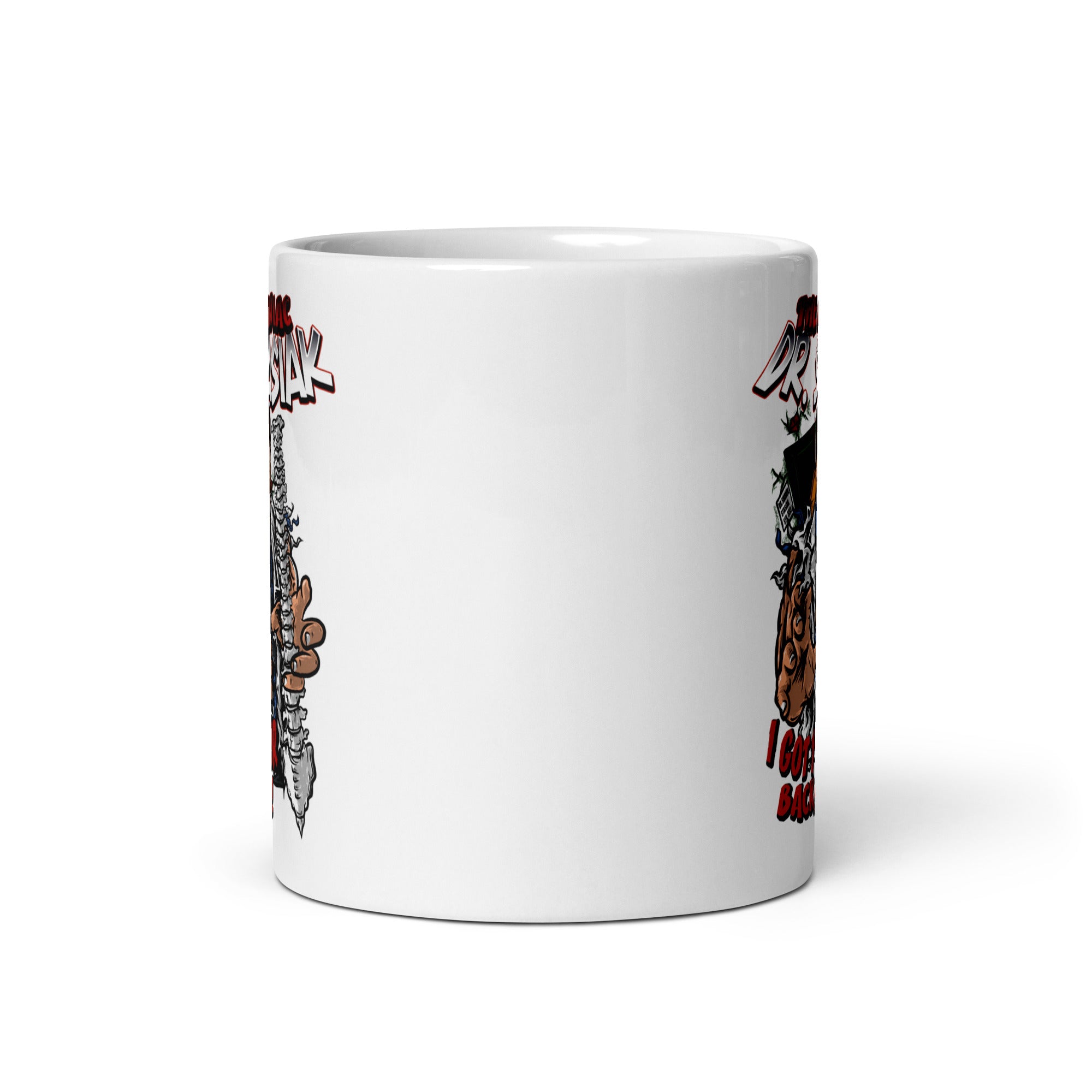 Shawn Stasiak "The Maniac" Dr Stasiak White Mug