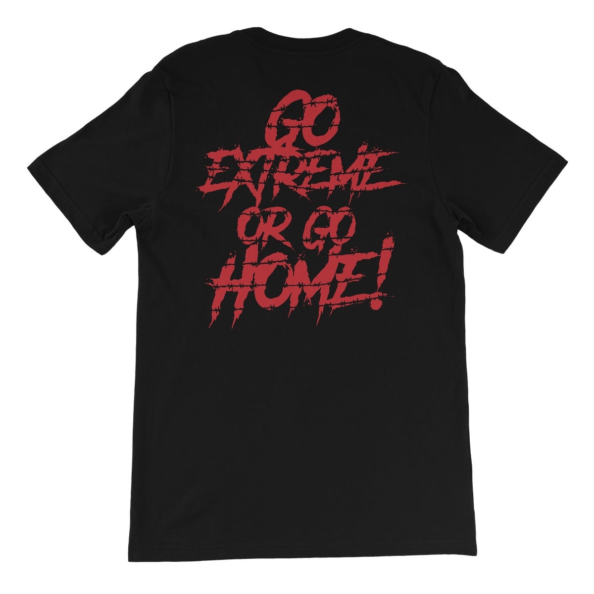 TNT Extreme Wrestling GO EXTREME Unisex Short Sleeve T-Shirt