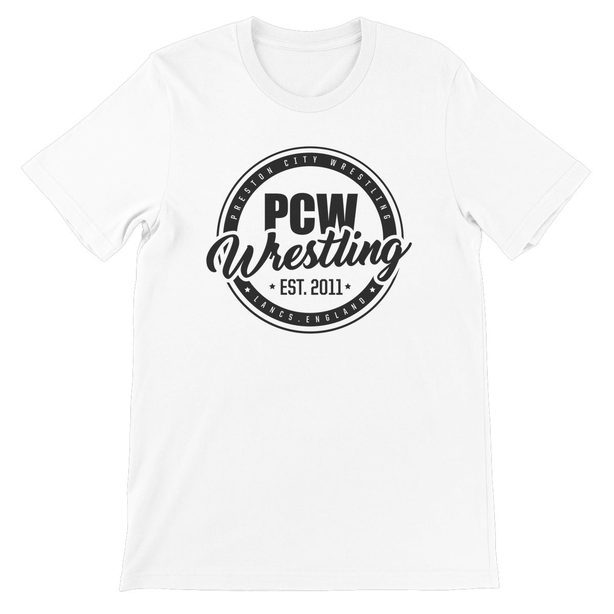 PCW UK Black Roundel Logo Unisex Short Sleeve T-Shirt