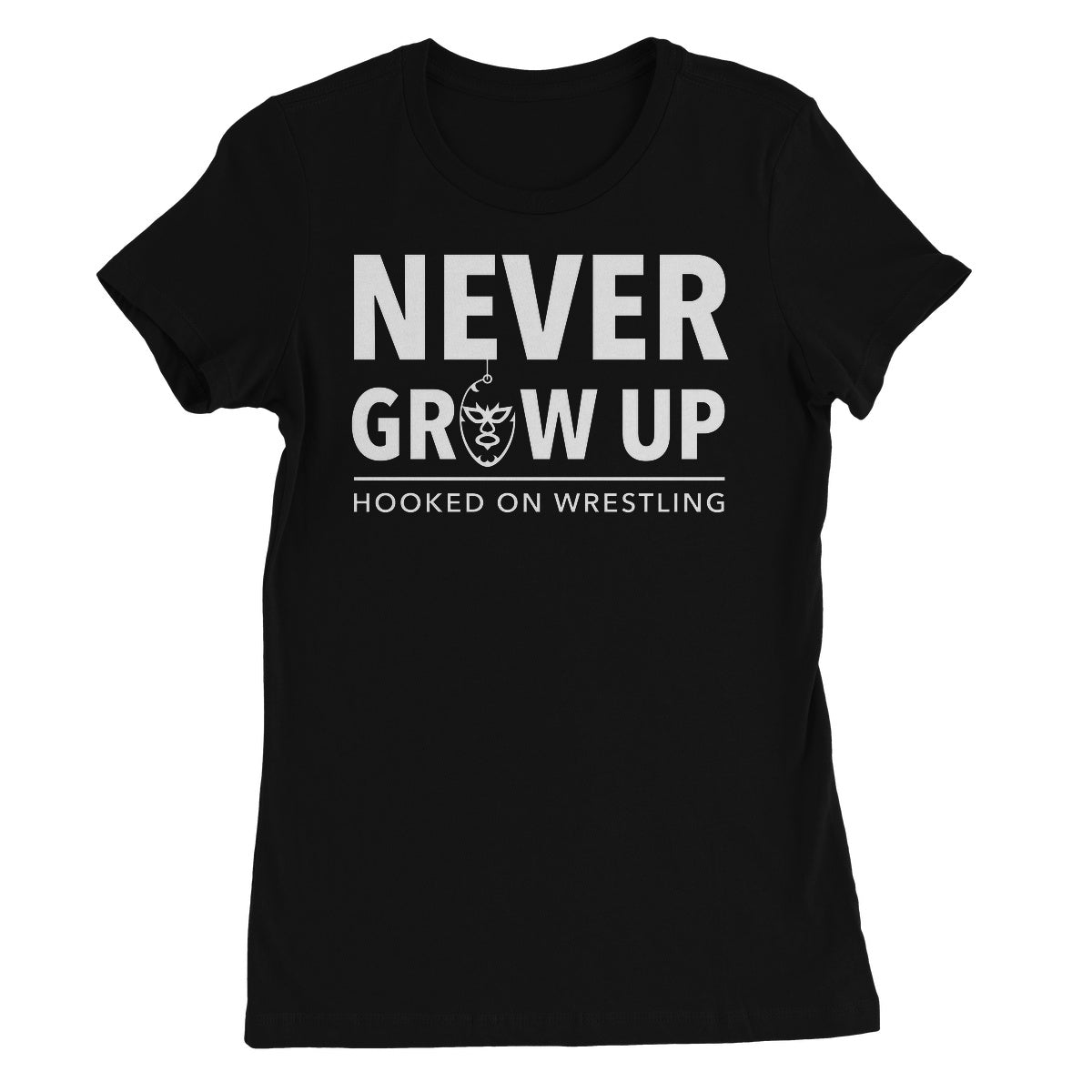 H.O.W Never Grow Up Women's Short Sleeve T-Shirt