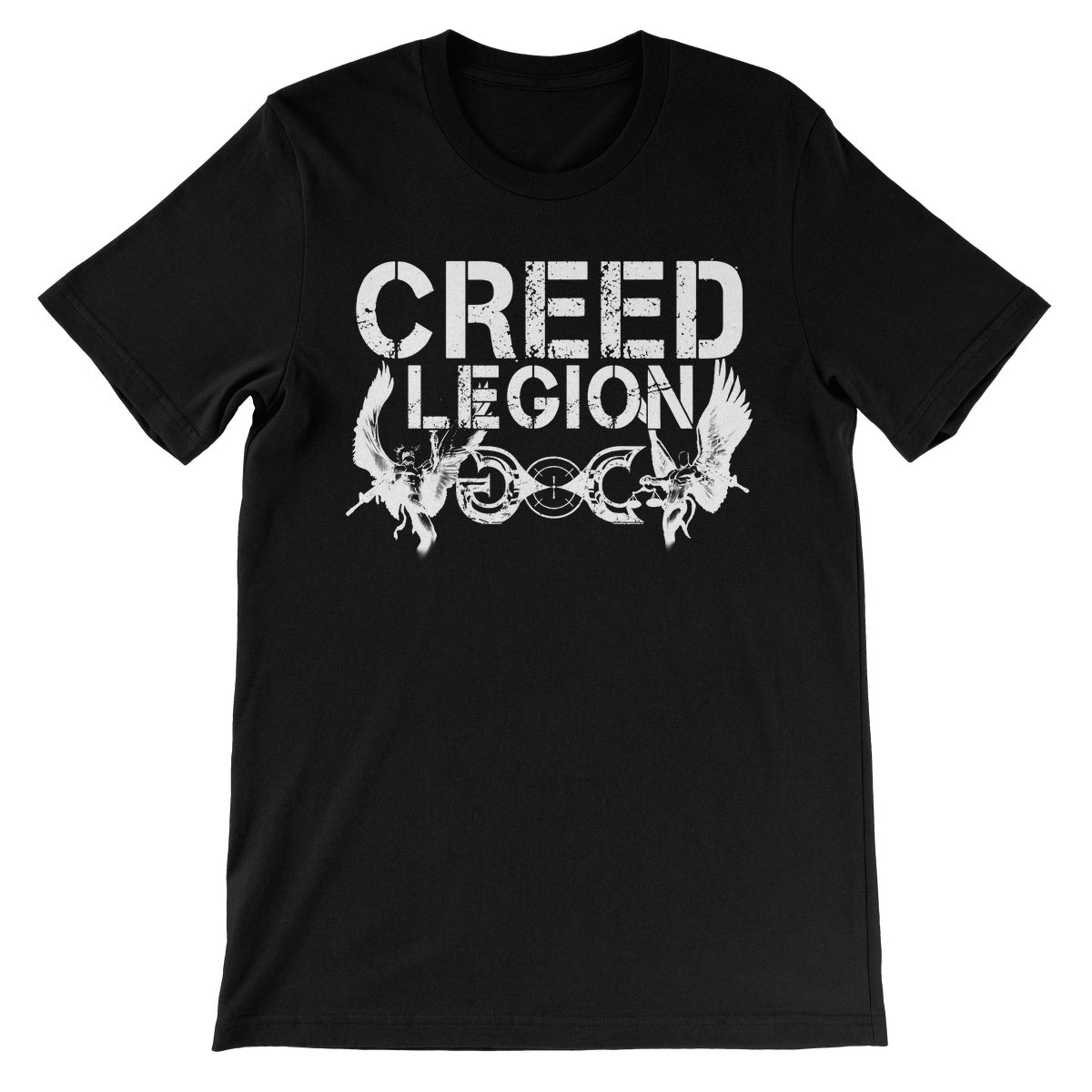 Garrison Creed Legion White Unisex Short Sleeve T-Shirt