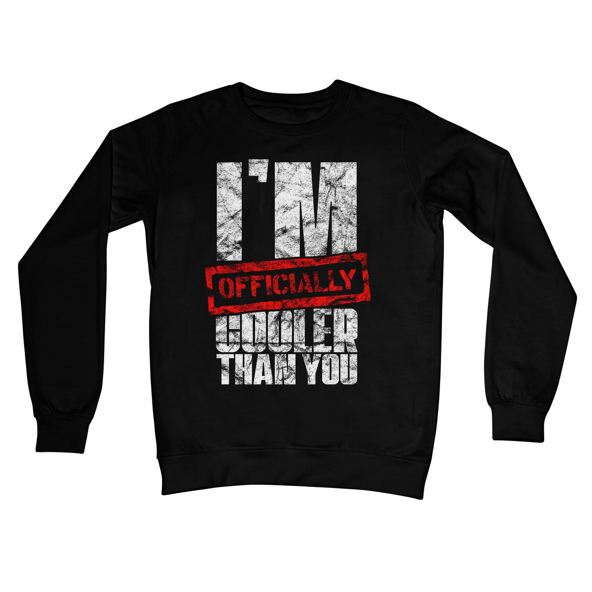 Simon Hill Officially Cooler Crew Neck Sweatshirt