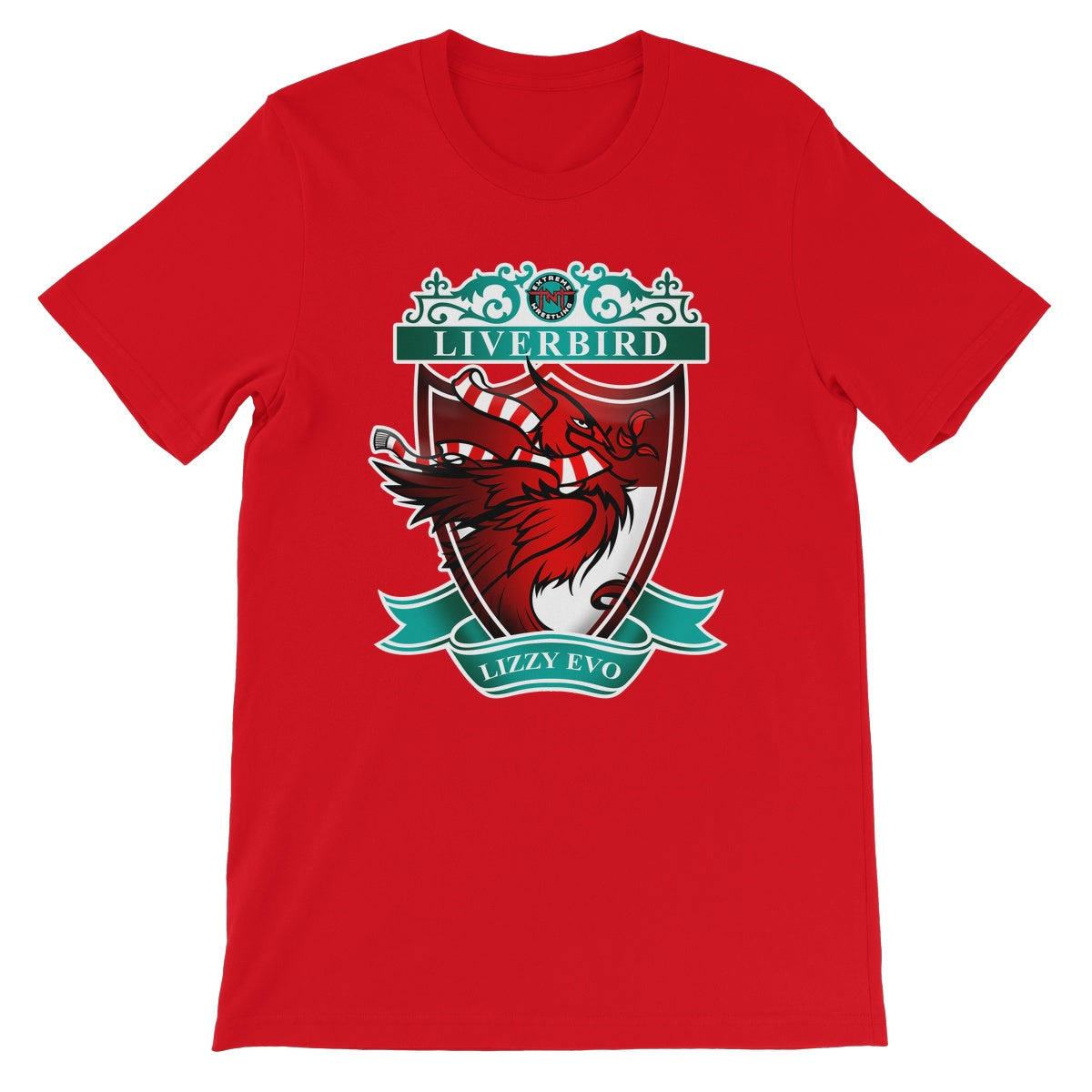 TNT Extreme Wrestling Lizzy Evo Unisex Short Sleeve T-Shirt