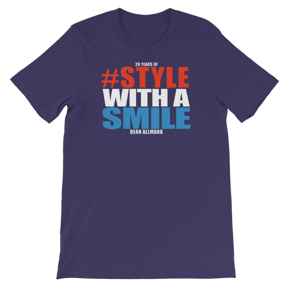 Dean Allmark #StyleWithASmile Unisex Short Sleeve T-Shirt