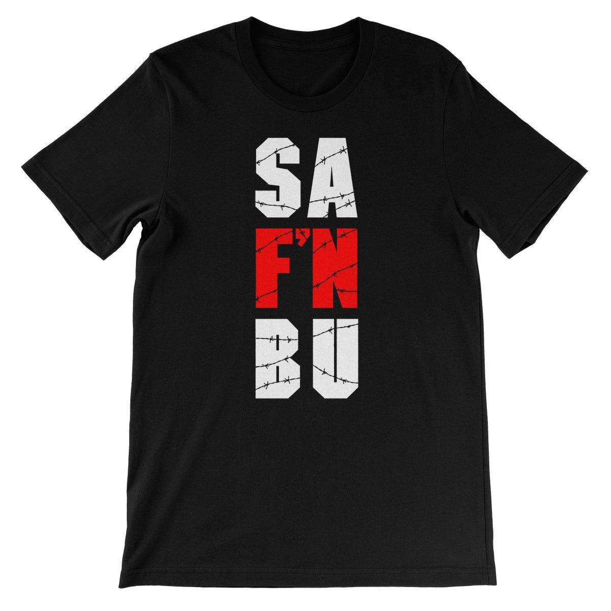 Sabu SA "F'N" BU Unisex Short Sleeve T-Shirt