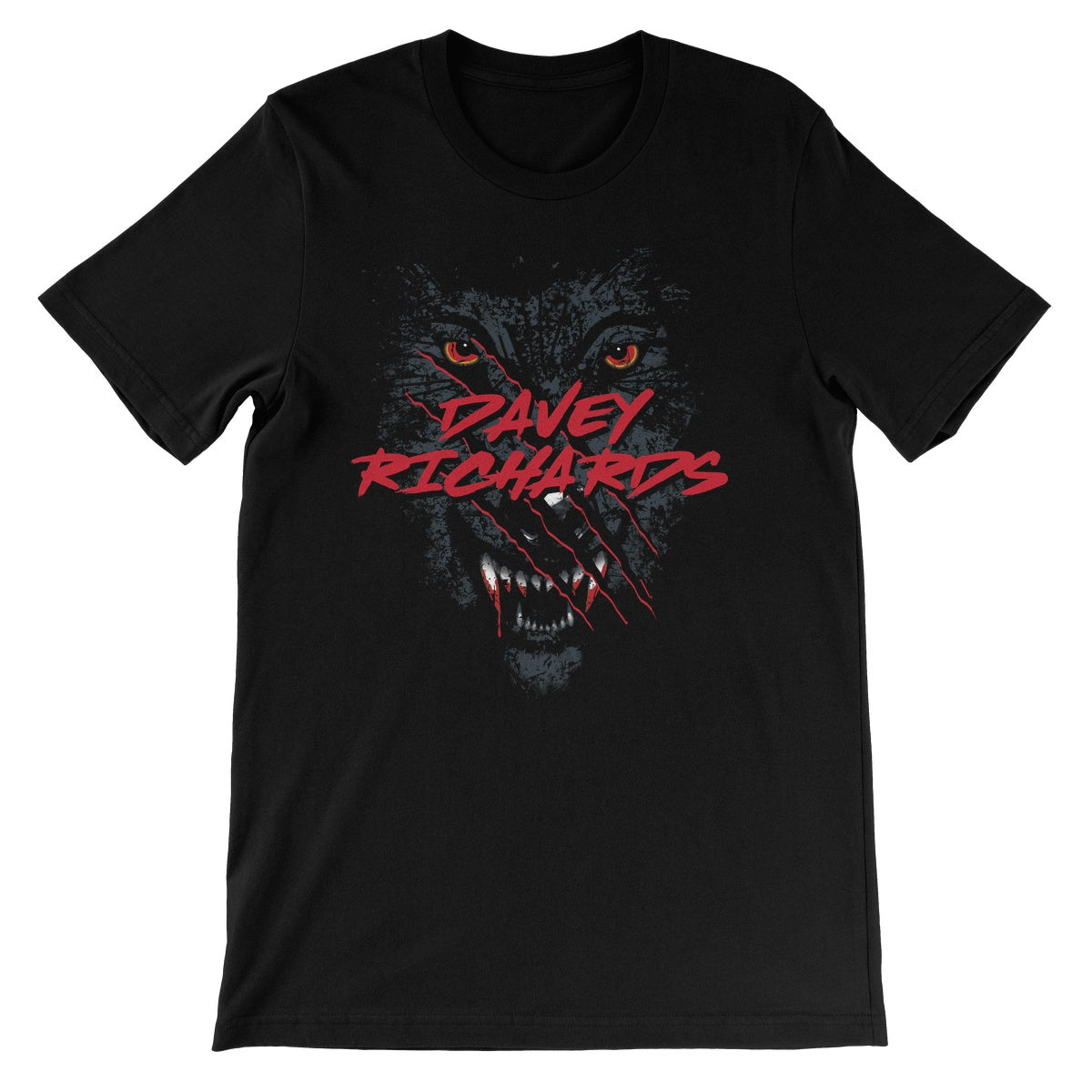 Davey Richards Wolf Unisex Short Sleeve T-Shirt