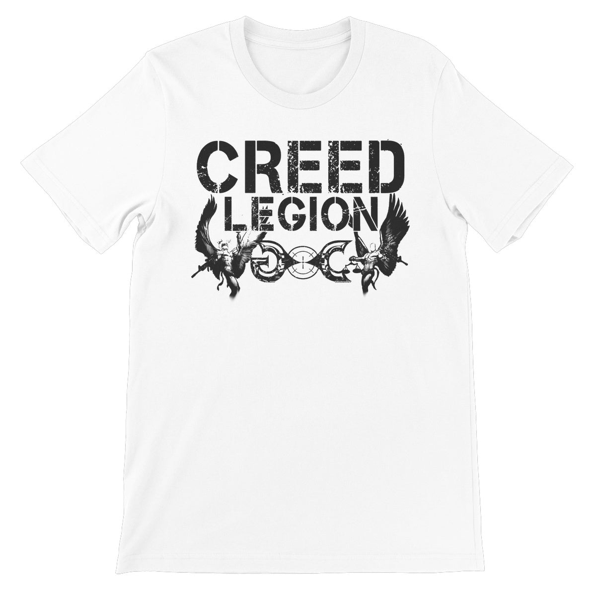 Garrison Creed Legion Black Unisex Short Sleeve T-Shirt