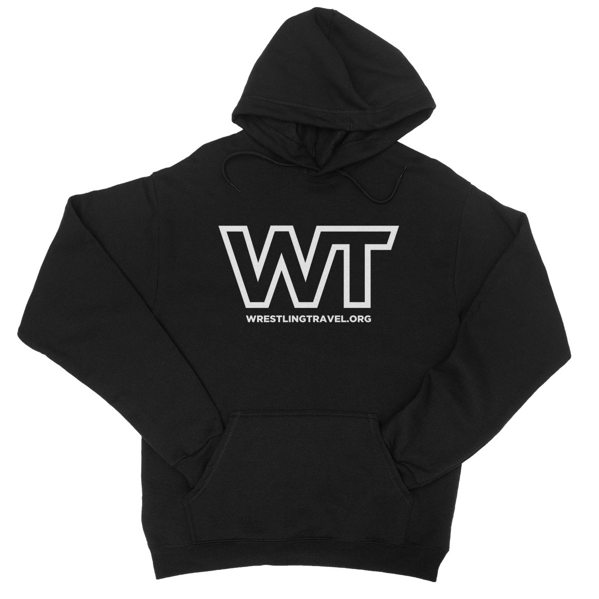 Wrestling Travel Logo College Hoodie