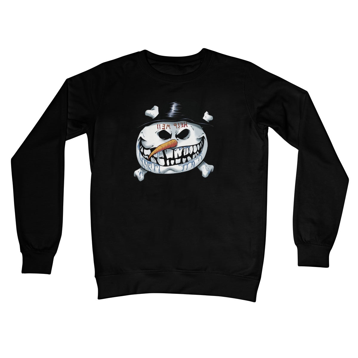Al Snow Snowman Crew Neck Sweatshirt