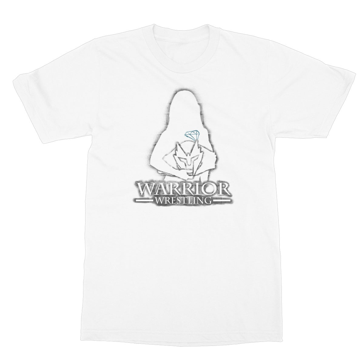 Warrior Wrestling The Diamond White Softstyle T-Shirt
