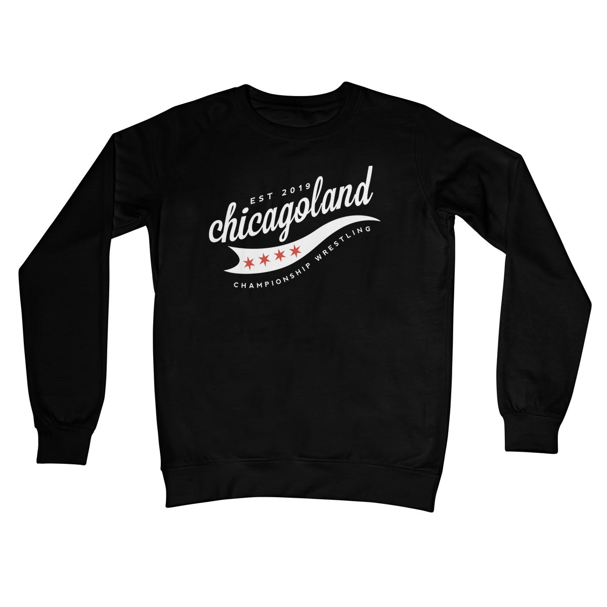 CCW Est 2019 White Crew Neck Sweatshirt