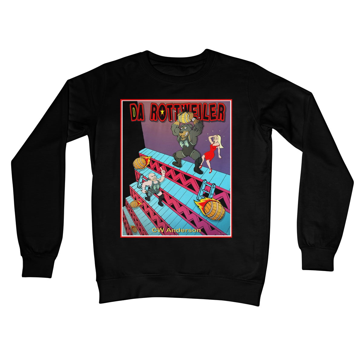 CW Anderson DA Rottweiler Crew Neck Sweatshirt