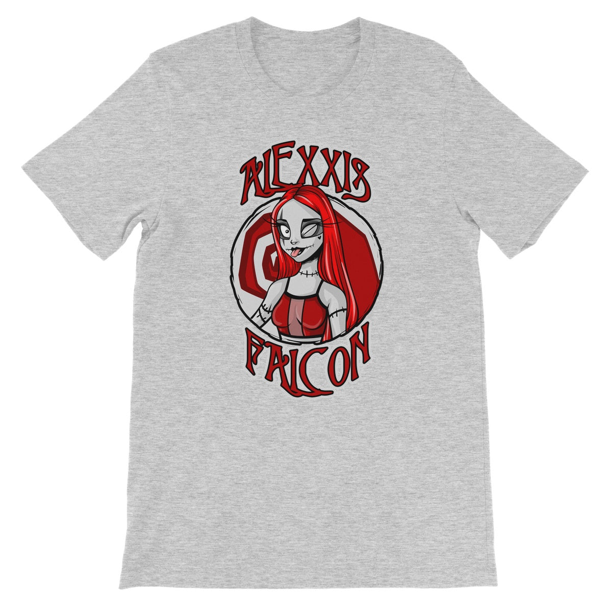 TNT Extreme Wrestling Alexxis Falcon Unisex Short Sleeve T-Shirt