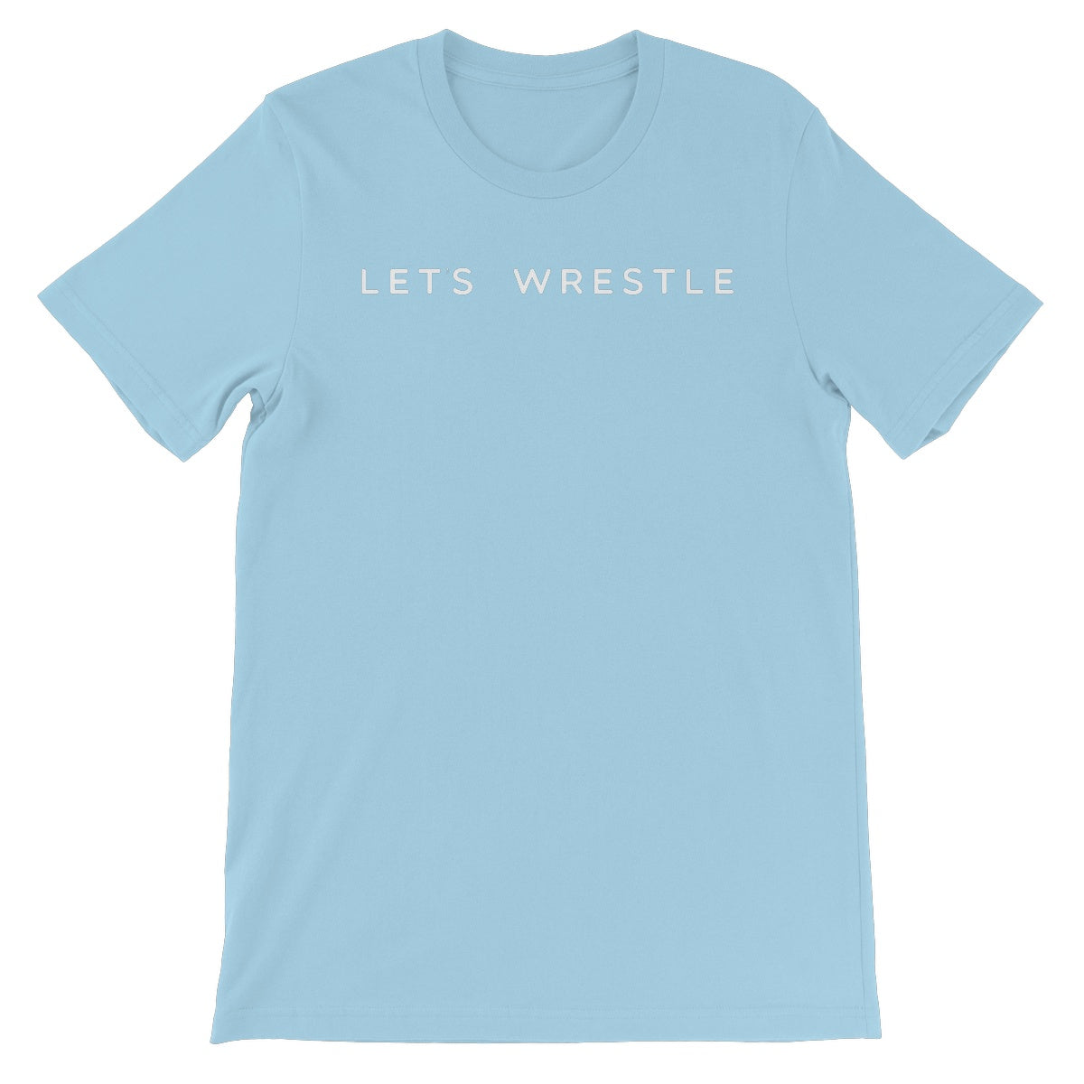 Let's Wrestle Logo Unisex Short Sleeve T-Shirt