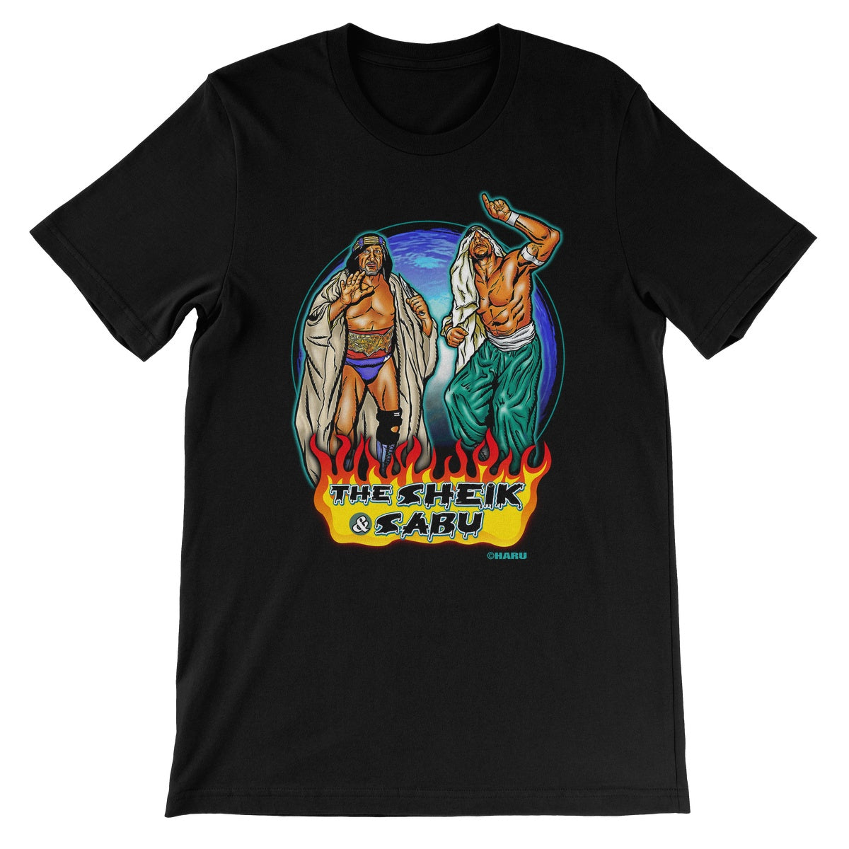 Sabu The Sheik & Sabu Unisex Short Sleeve T-Shirt