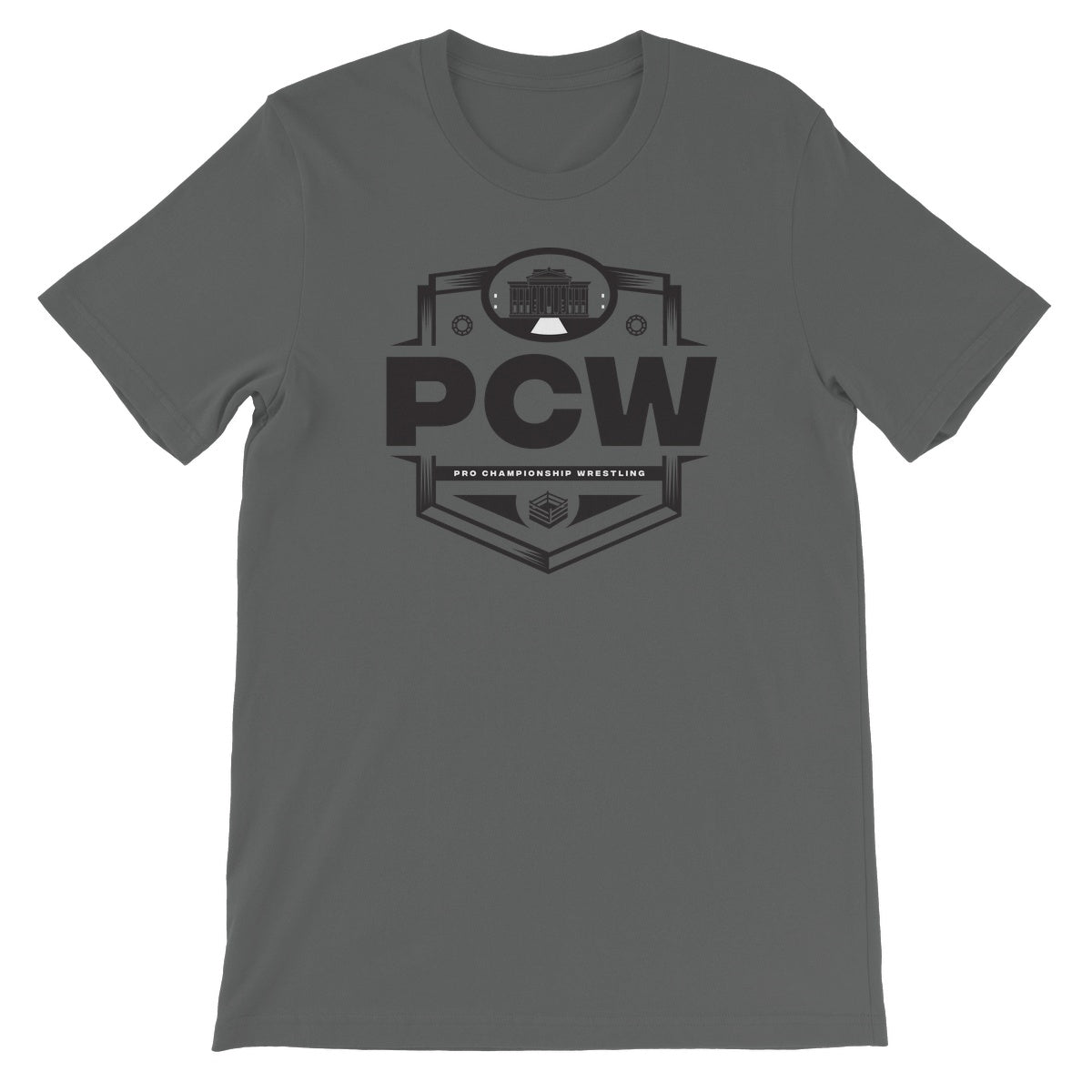 PCW UK Logo Black Unisex Short Sleeve T-Shirt