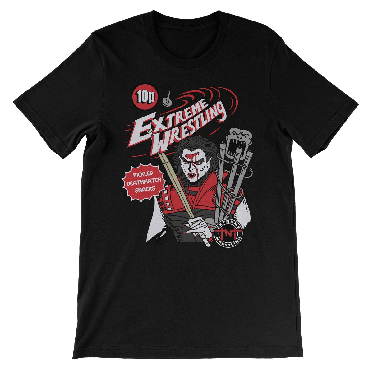 TNT Extreme Wrestling RAIDERS Unisex Short Sleeve T-Shirt