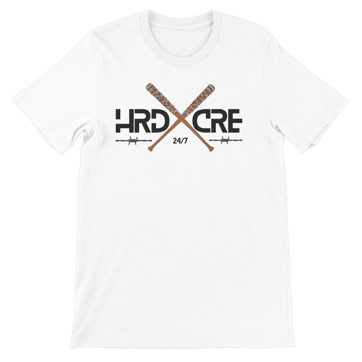 Thirteen | 10 HRDCRE 24/7 BLACK Unisex Short Sleeve T-Shirt