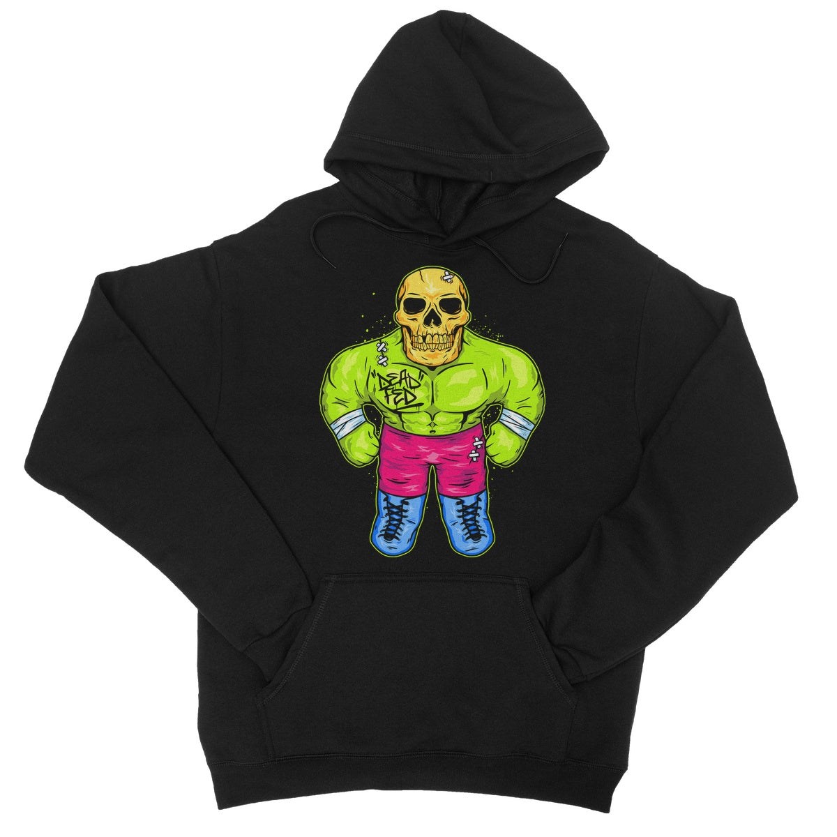 Dead Fed Poisonous Pal College Hoodie