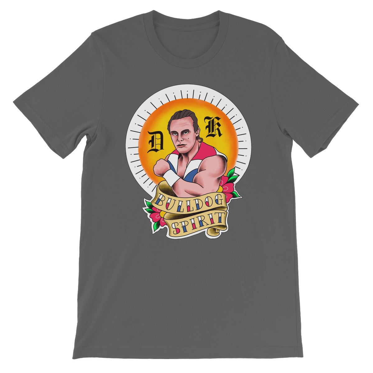 Dynamite Kid "Bulldog Spirit" Unisex Short Sleeve T-Shirt