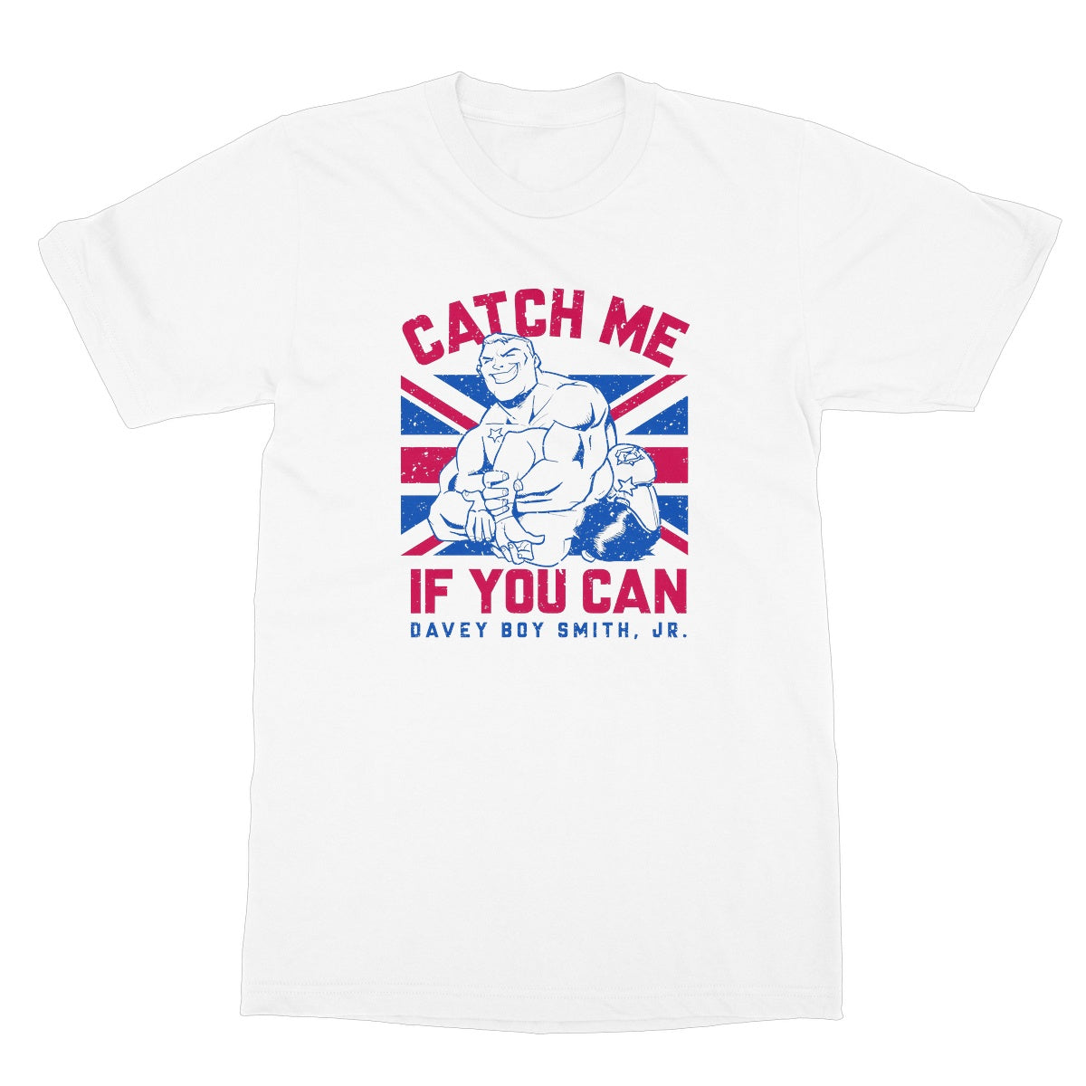 Davey Boy Smith Jr Catch Me If You Can Softstyle T-Shirt