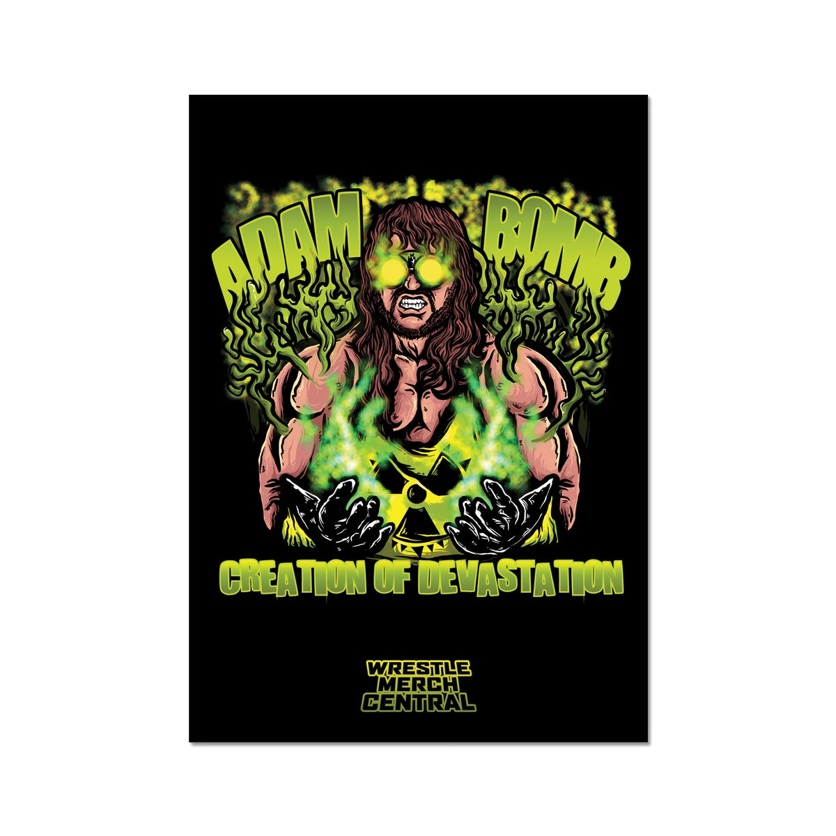 Adam Bomb Toxic Bomb Fine Art Print