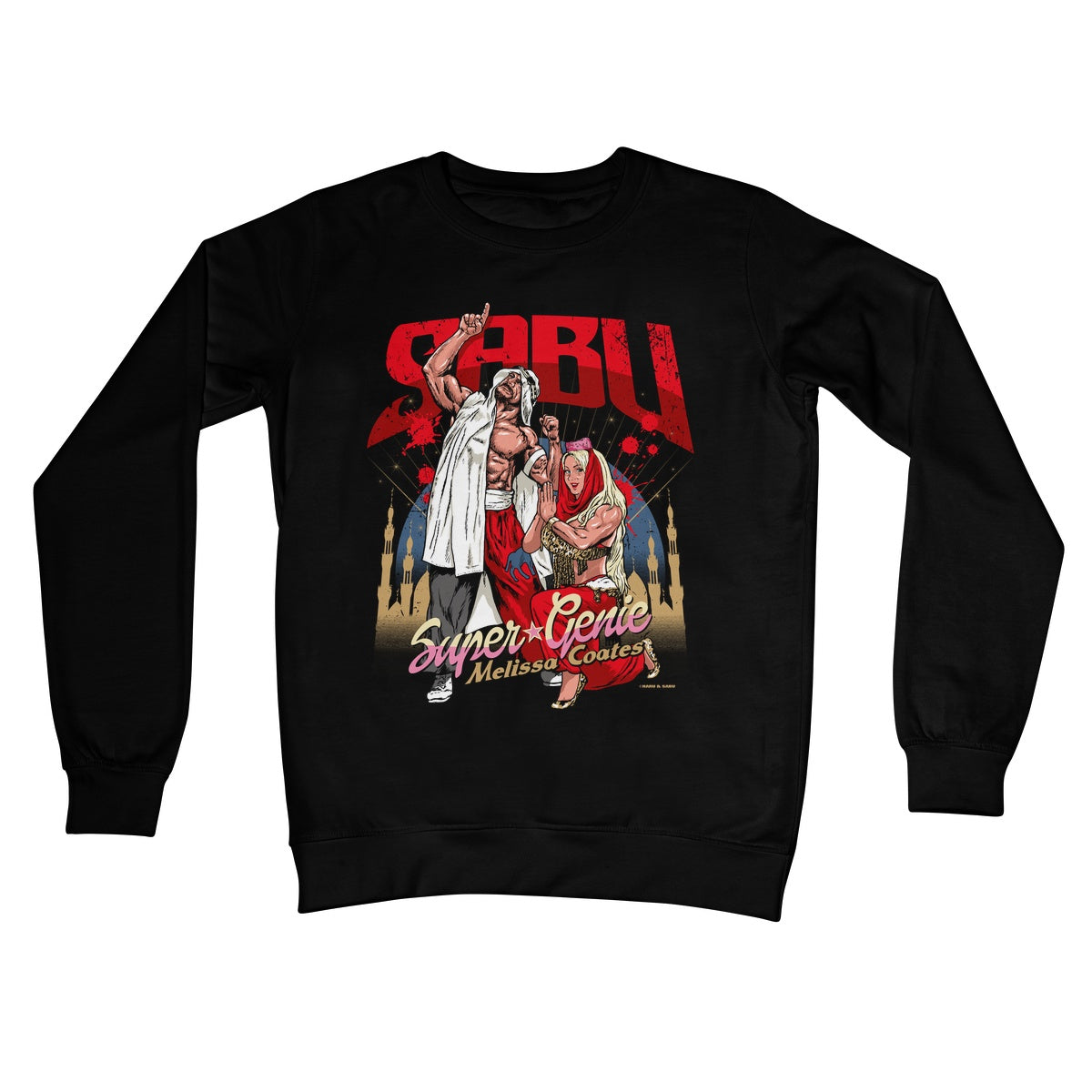 Sabu & Super Genie Crew Neck Sweatshirt