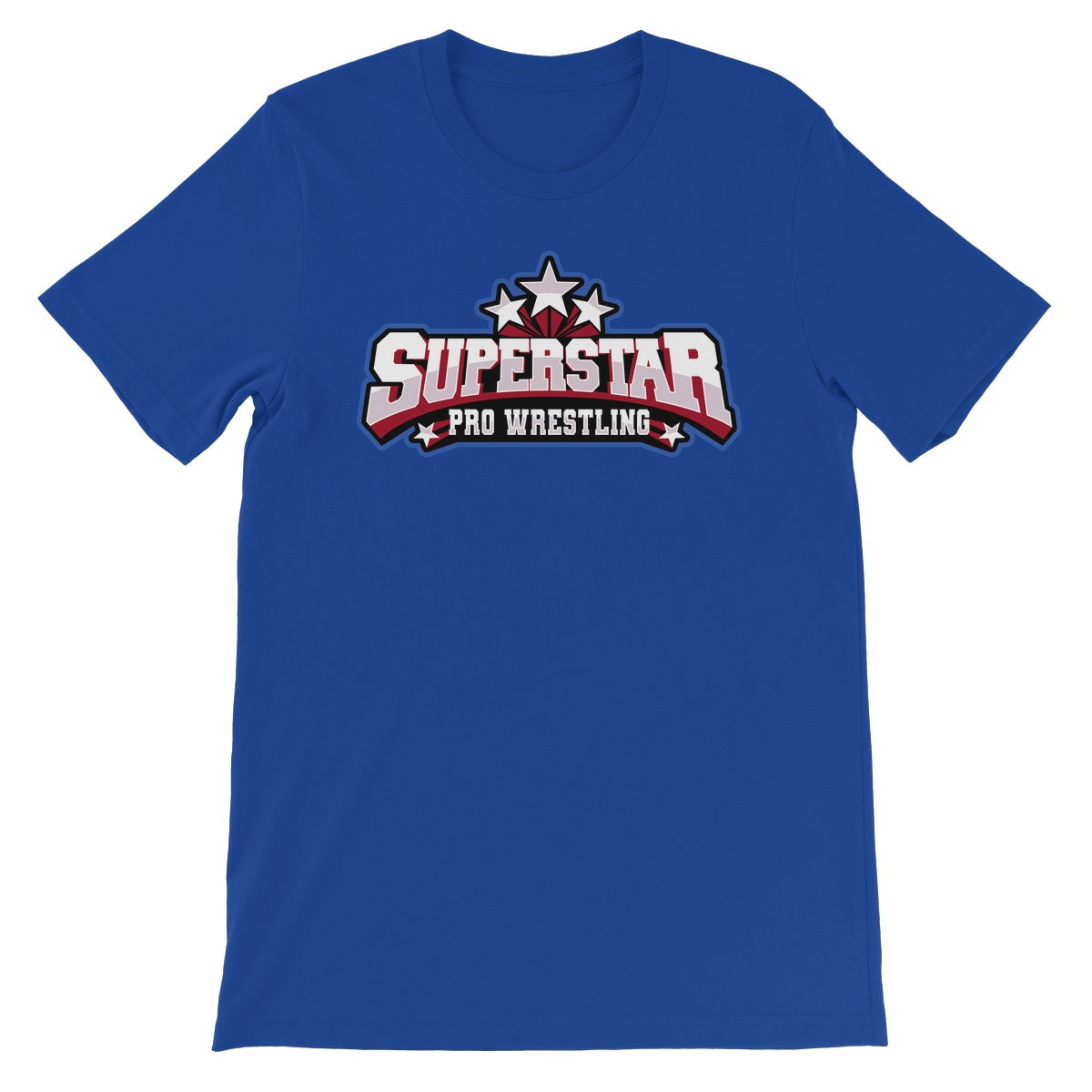 Superstar Pro Wrestling Logo Unisex Short Sleeve T-Shirt