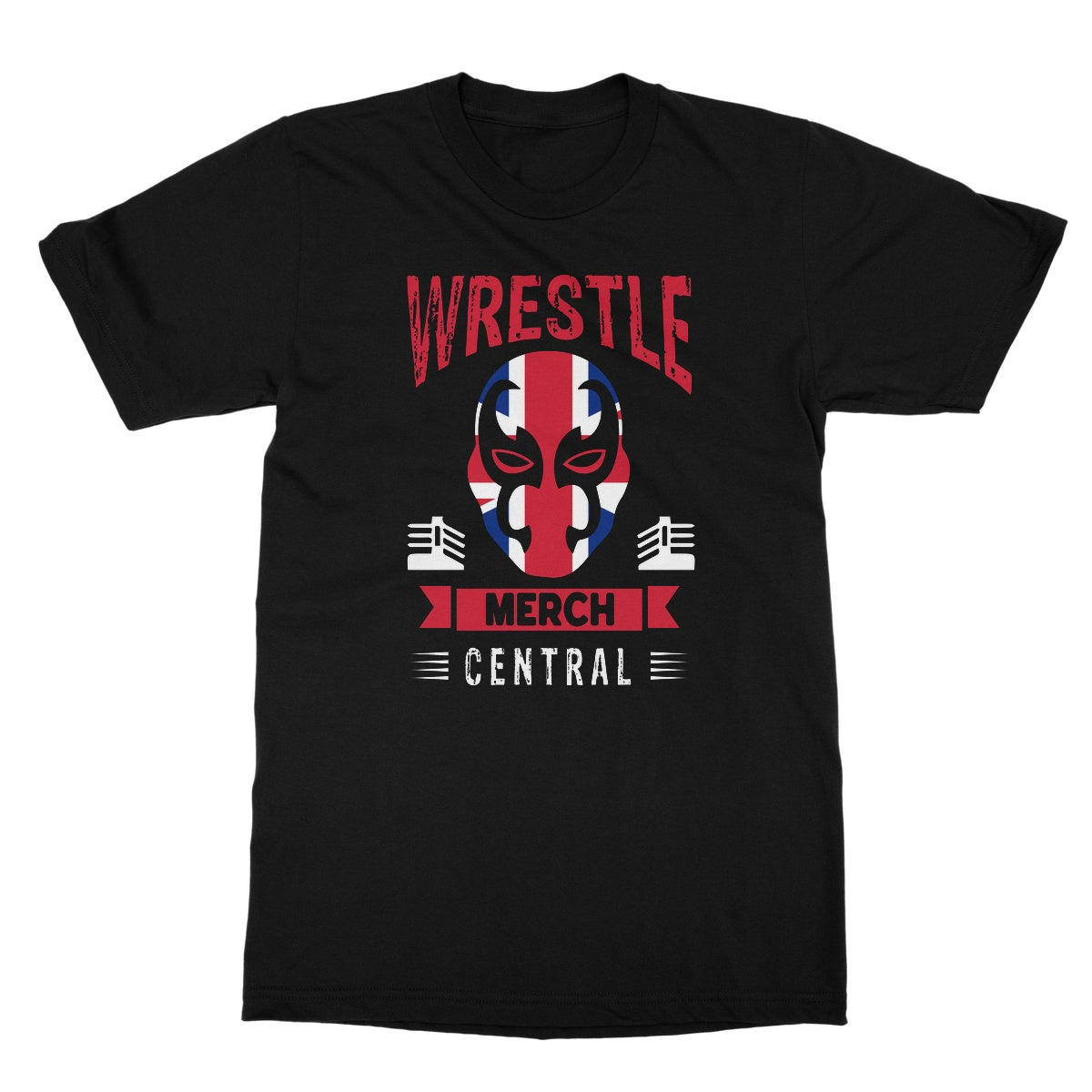 WMC UK Lucha Mask Softstyle T-Shirt