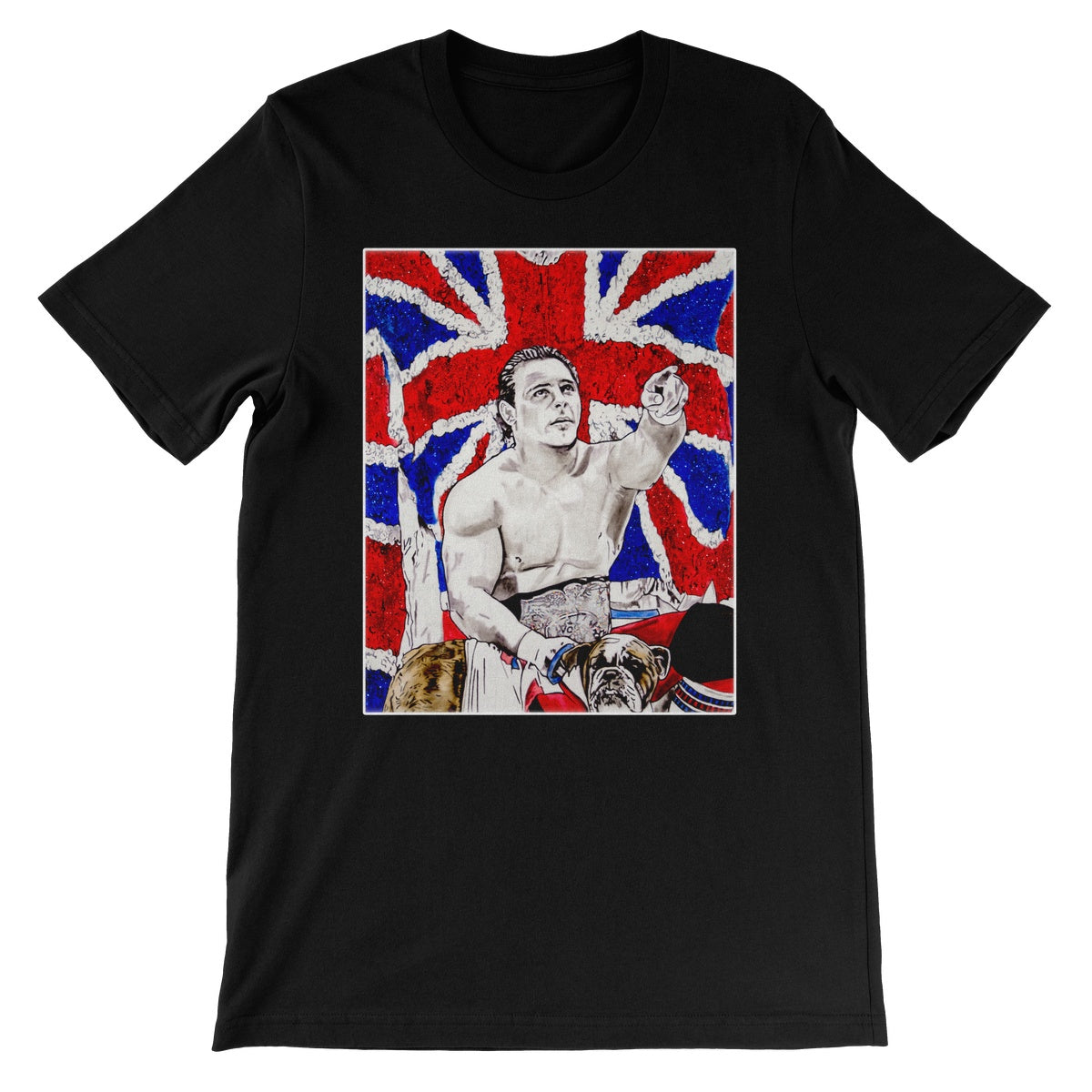 Dynamite Kid Art Illustration Unisex Short Sleeve T-Shirt