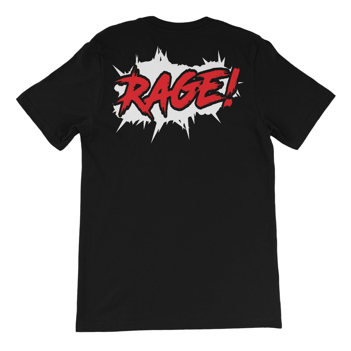 QPW - Cartoon Rage Unisex Short Sleeve T-Shirt