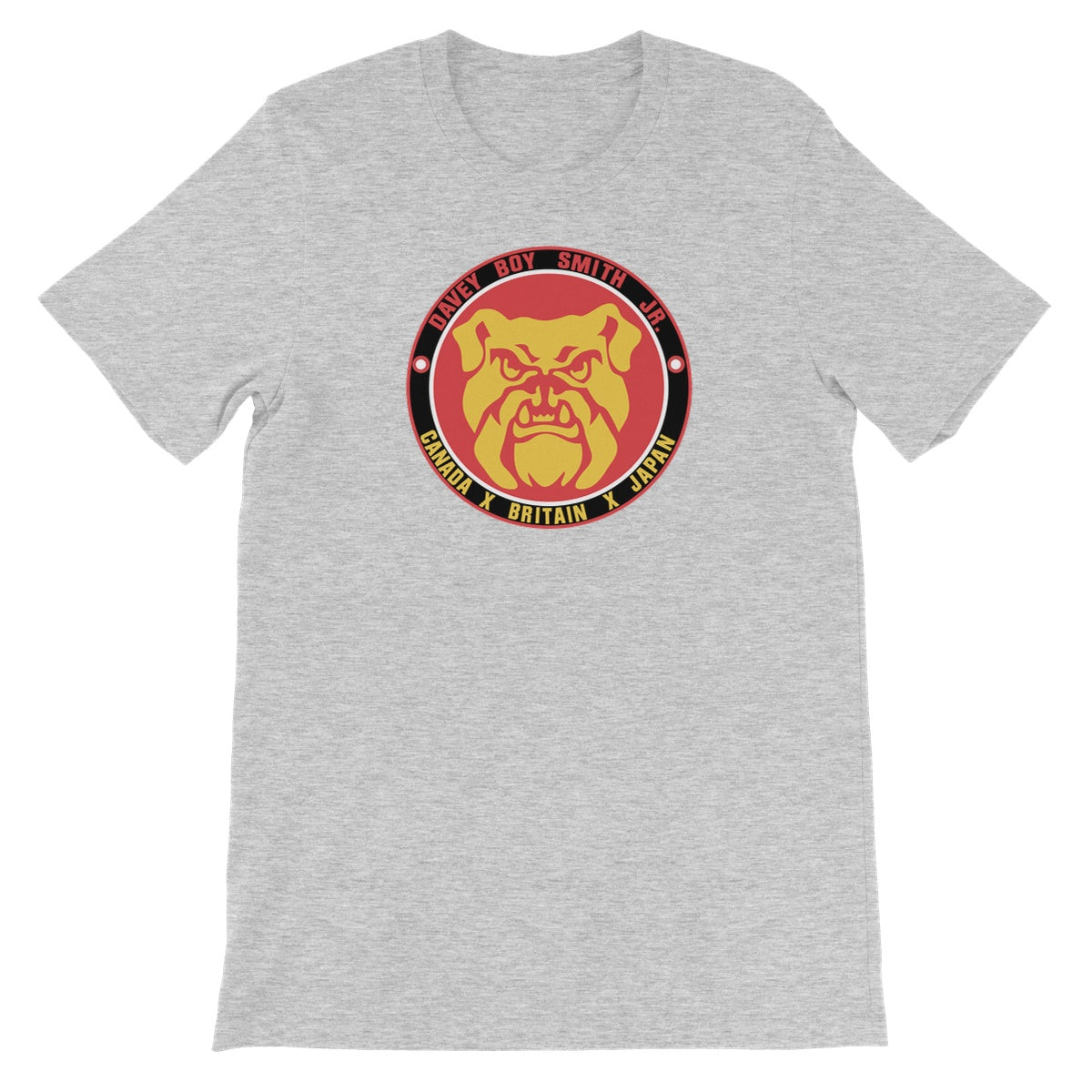Davey Boy Smith Jr Japan Bulldog Unisex Short Sleeve T-Shirt