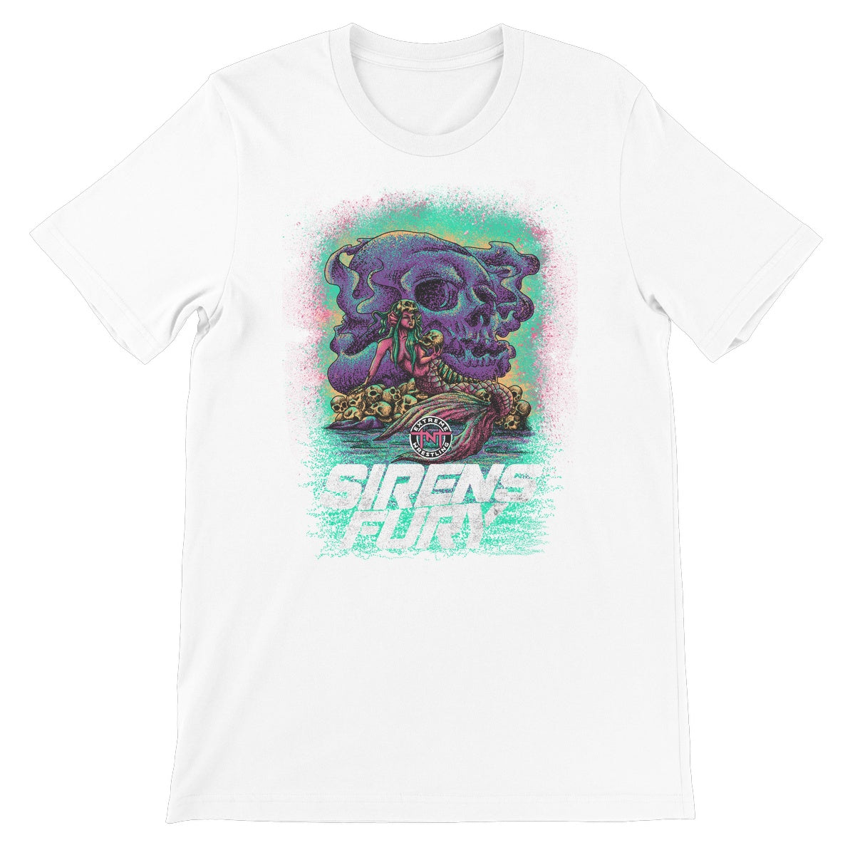 TNT Extreme Wrestling Sirens Fury Unisex Short Sleeve T-Shirt