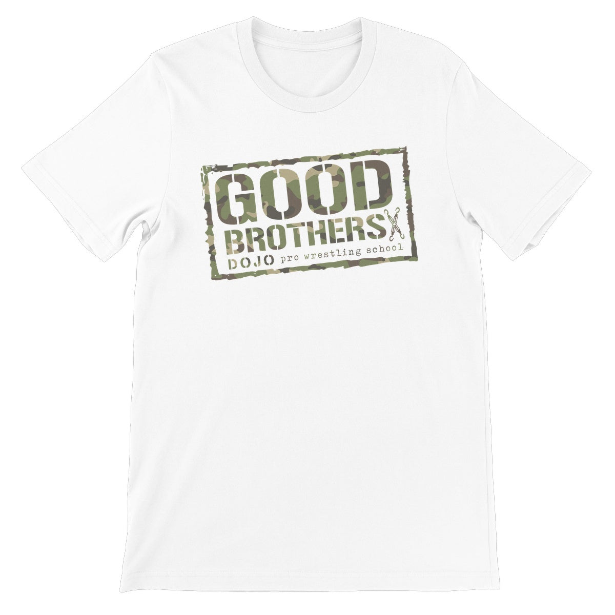 Good Brothers Camo Dojo CxE Unisex Short Sleeve T-Shirt