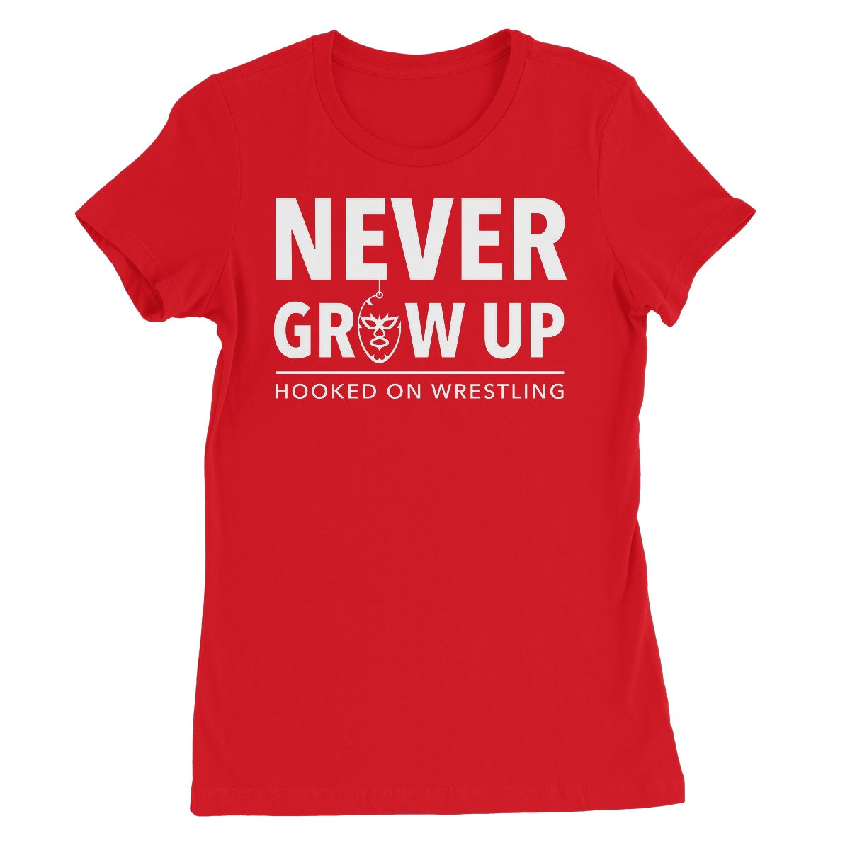 H.O.W Never Grow Up Women's Short Sleeve T-Shirt